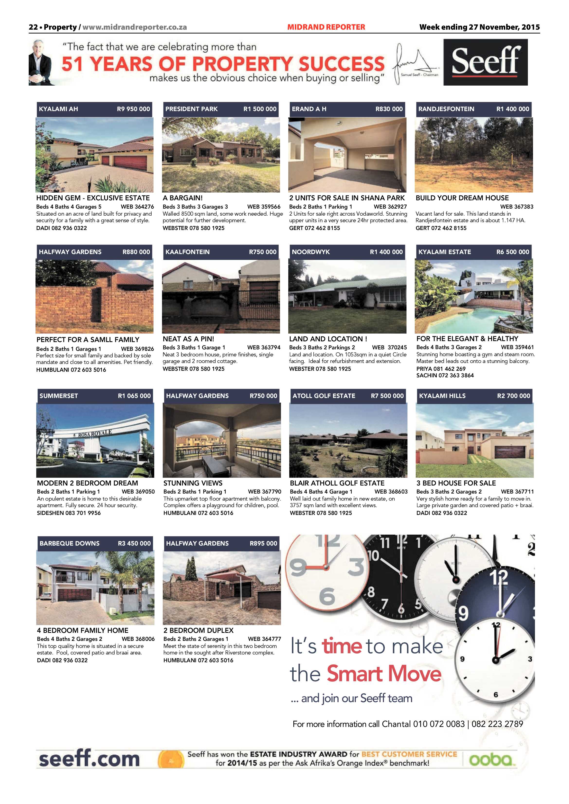 Midrand Reporter 27 November 2015 page 22