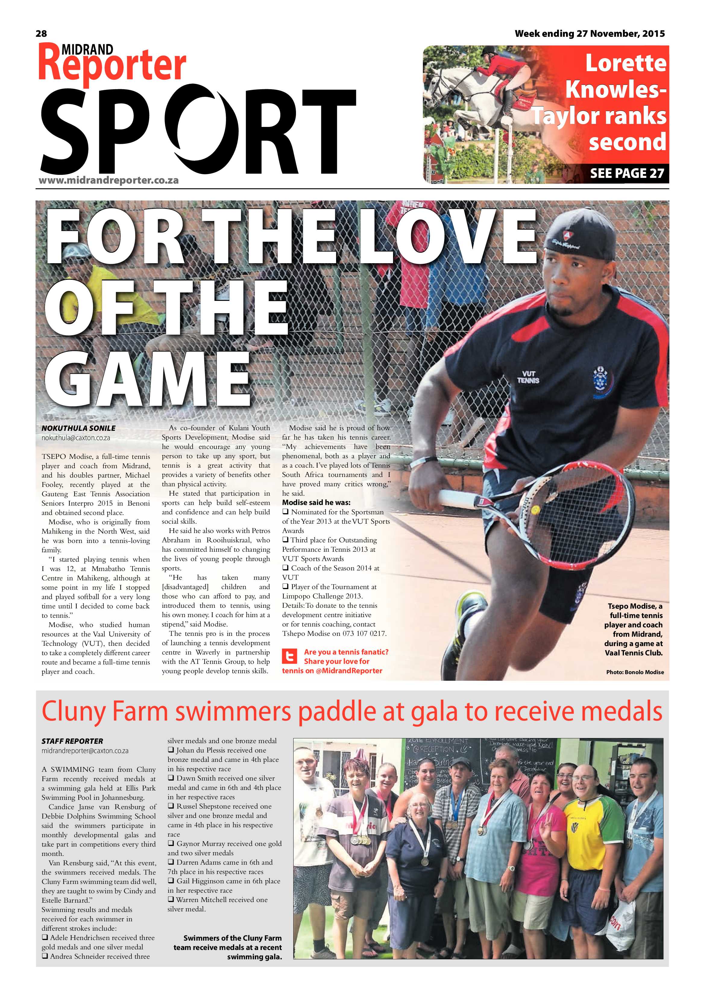 Midrand Reporter 27 November 2015 page 28