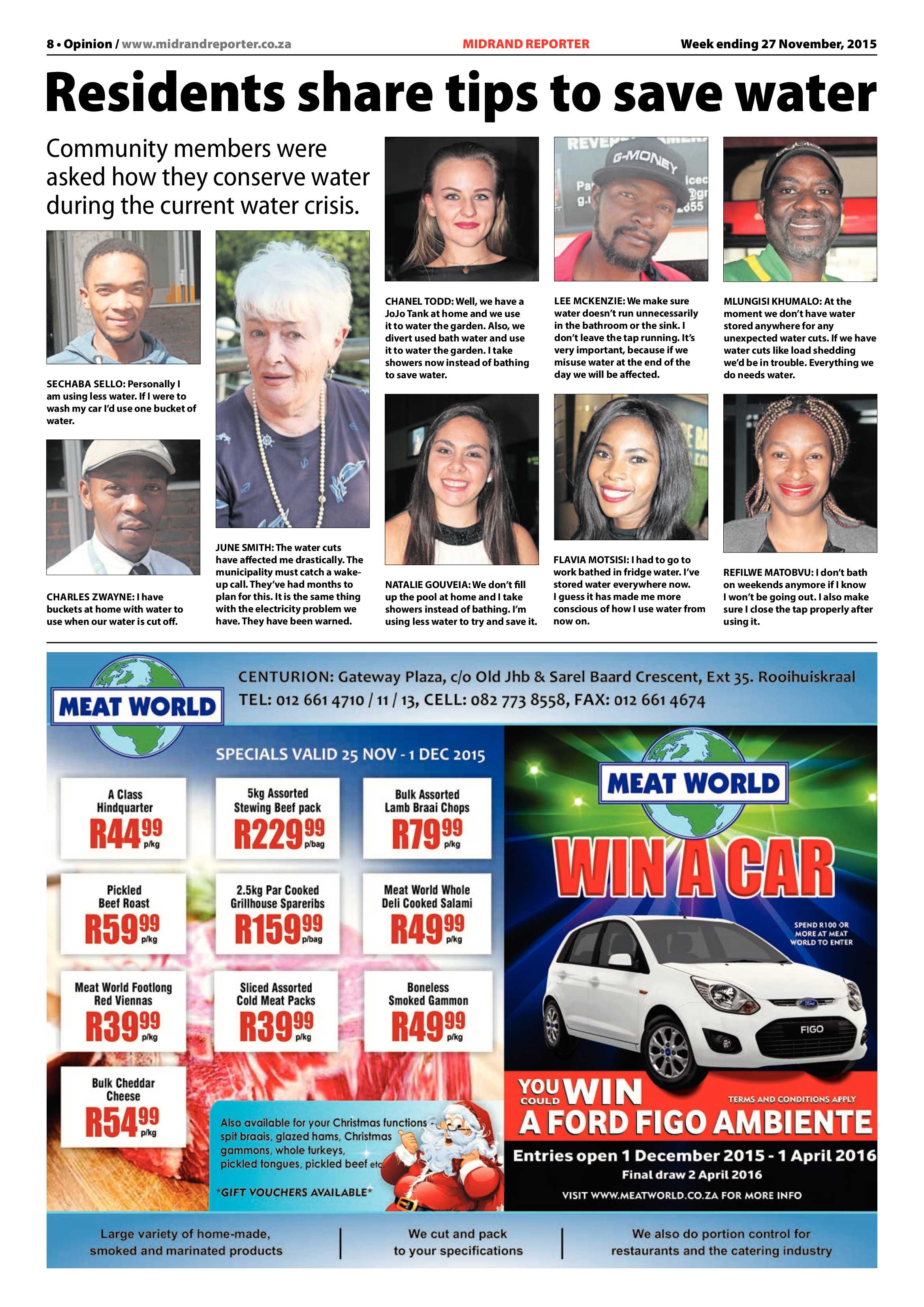 Midrand Reporter 27 November 2015 page 8