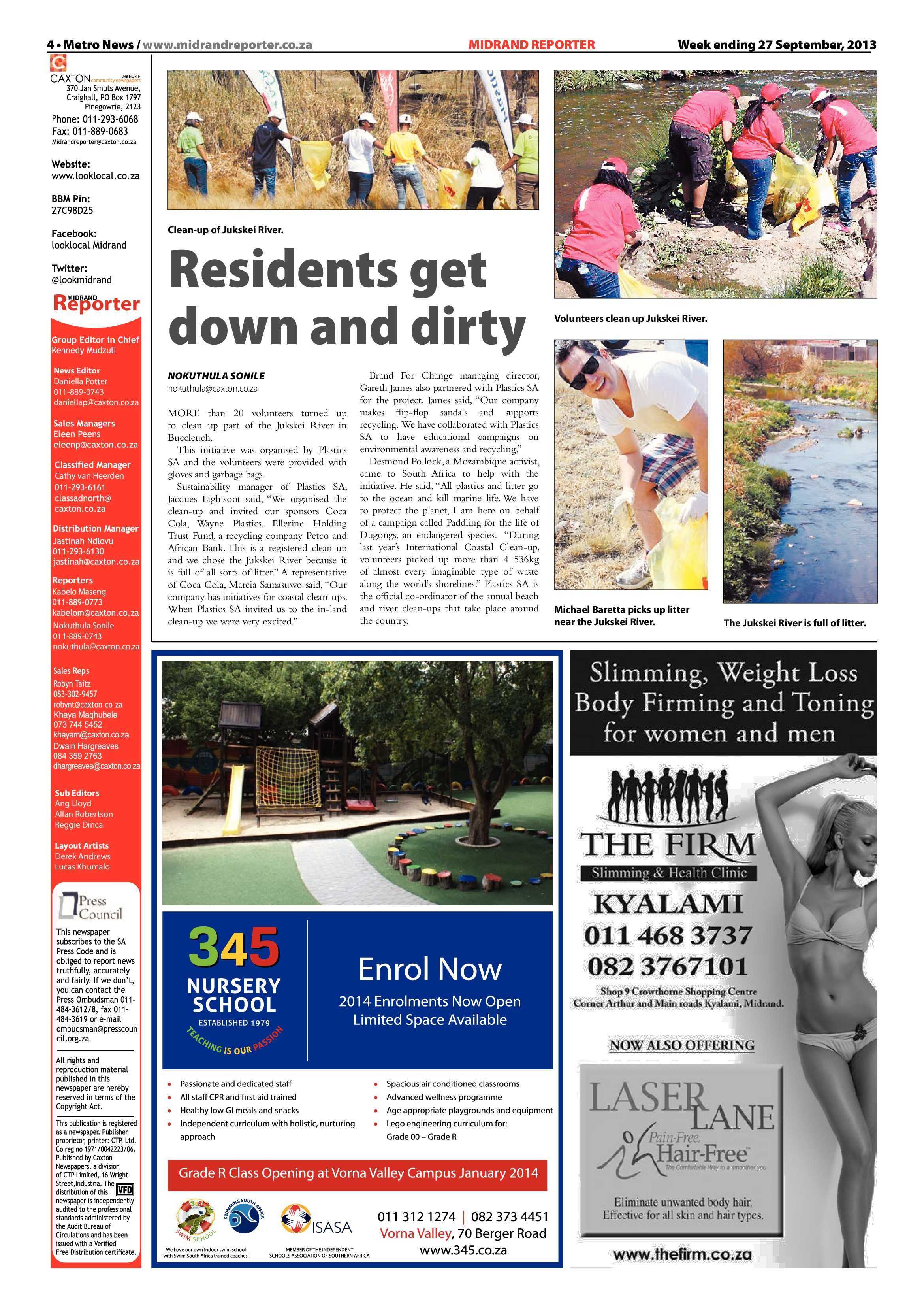 Midrand Reporter 27 September 2013 page 4