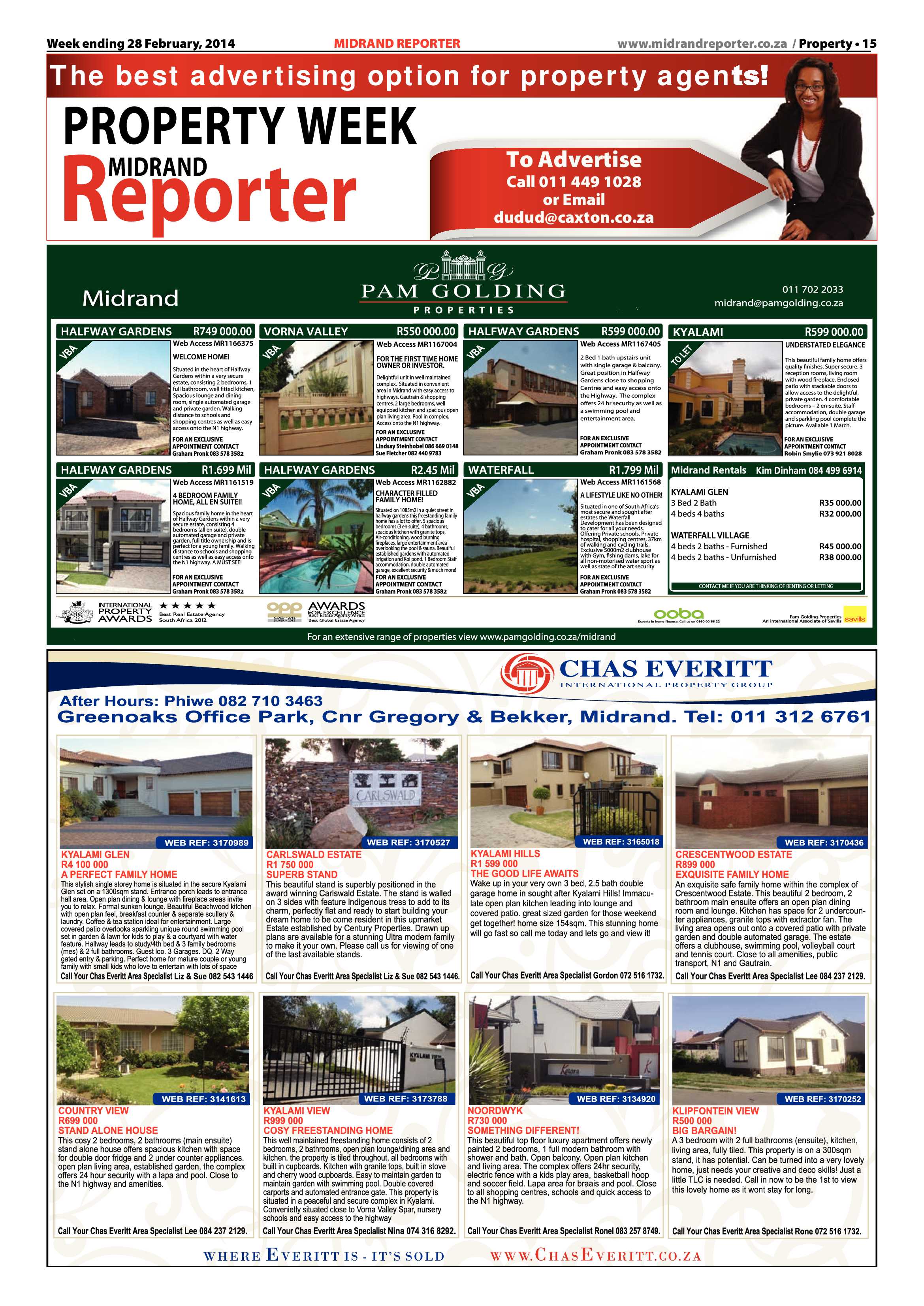 Midrand Reporter 28 February 2014 page 15