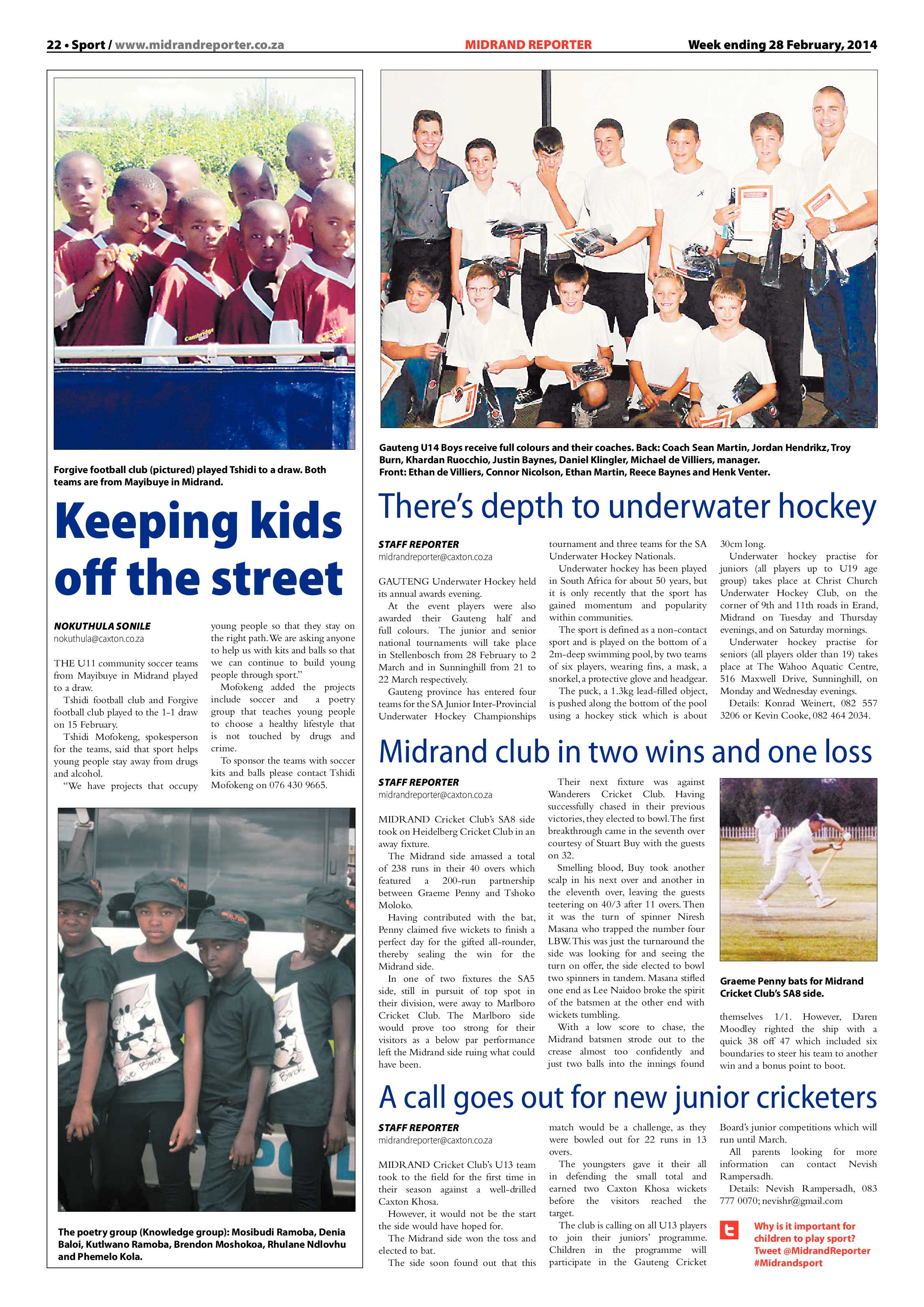 Midrand Reporter 28 February 2014 page 22