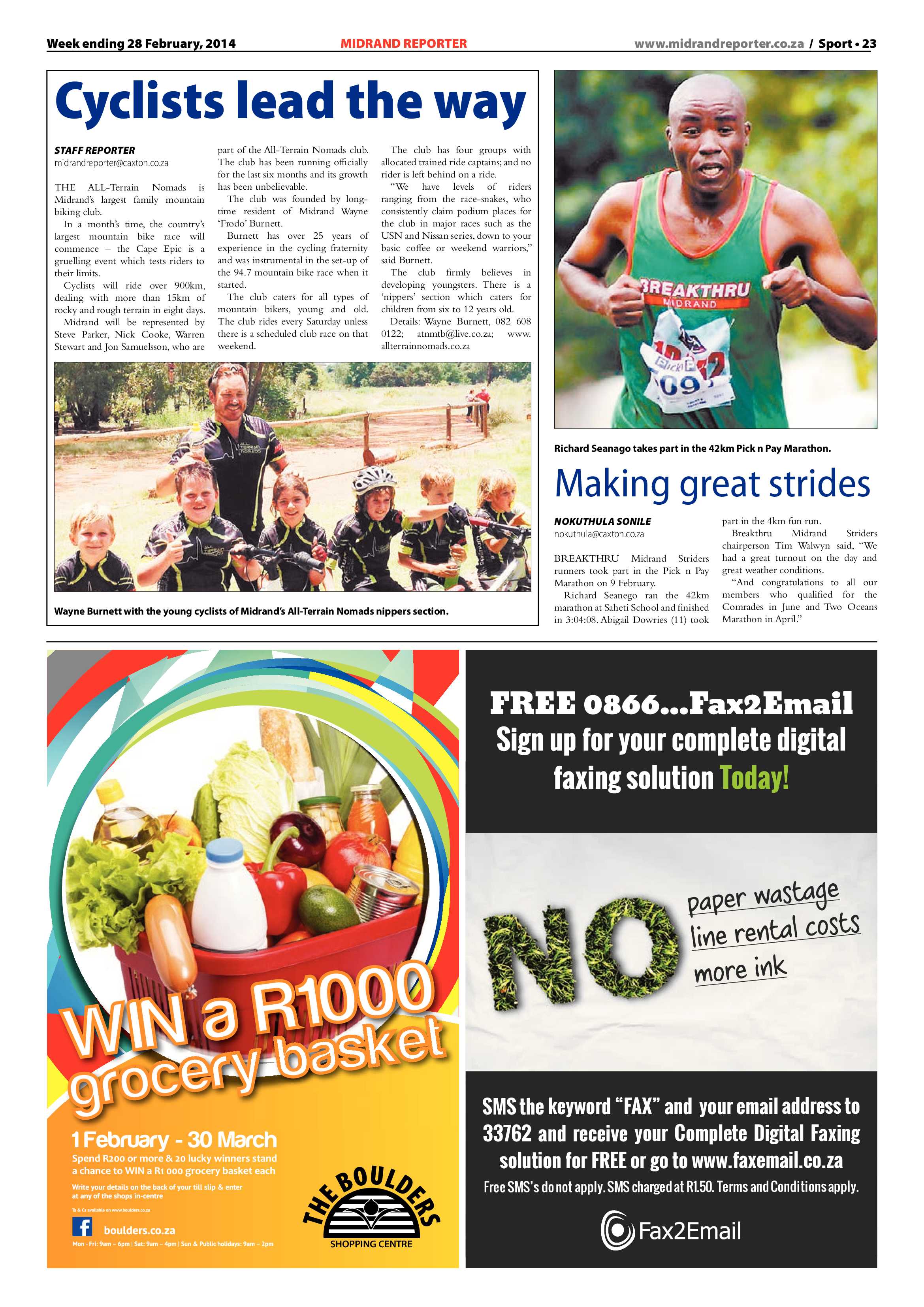 Midrand Reporter 28 February 2014 page 23