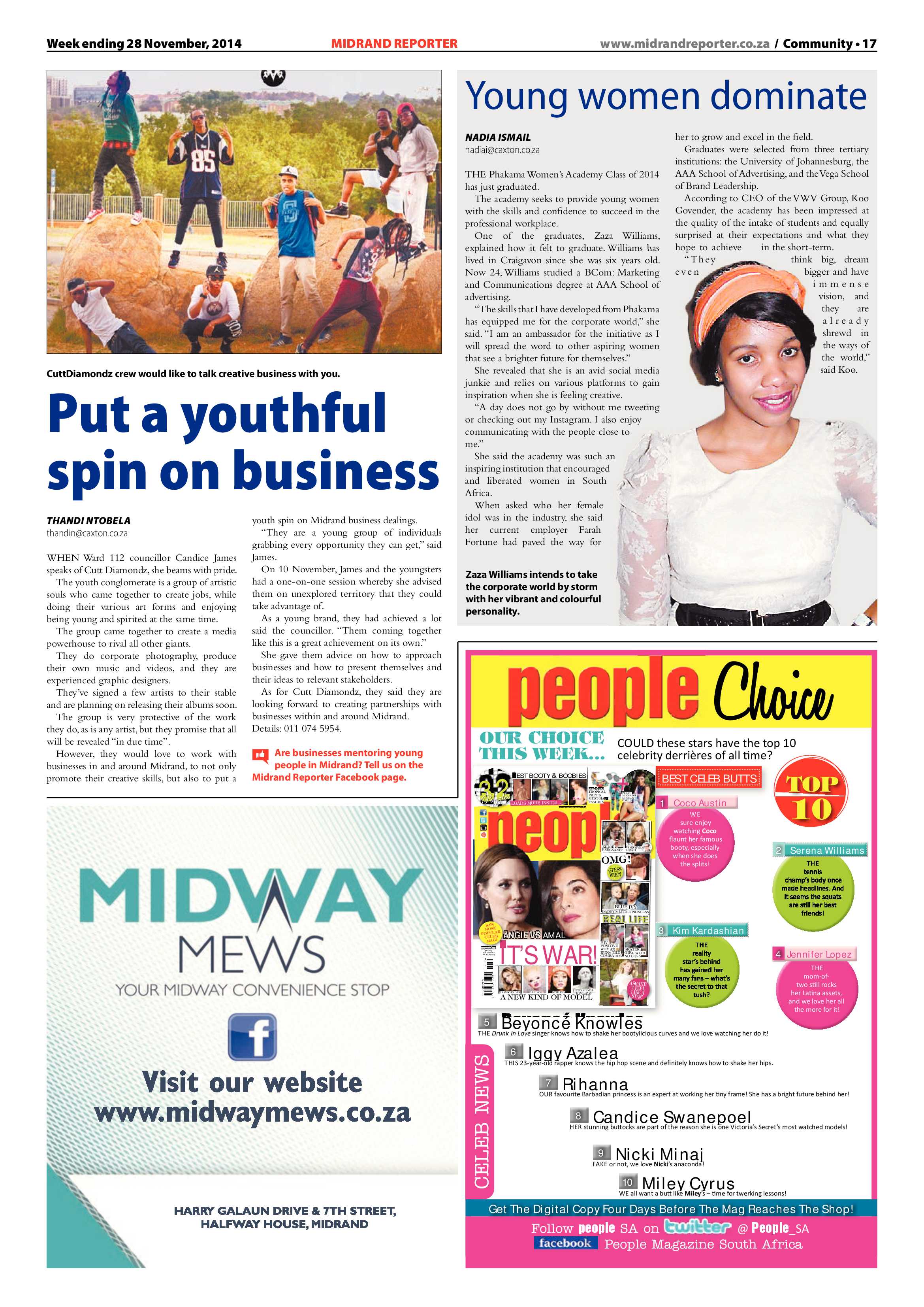 Midrand Reporter 28 November 2014 page 17