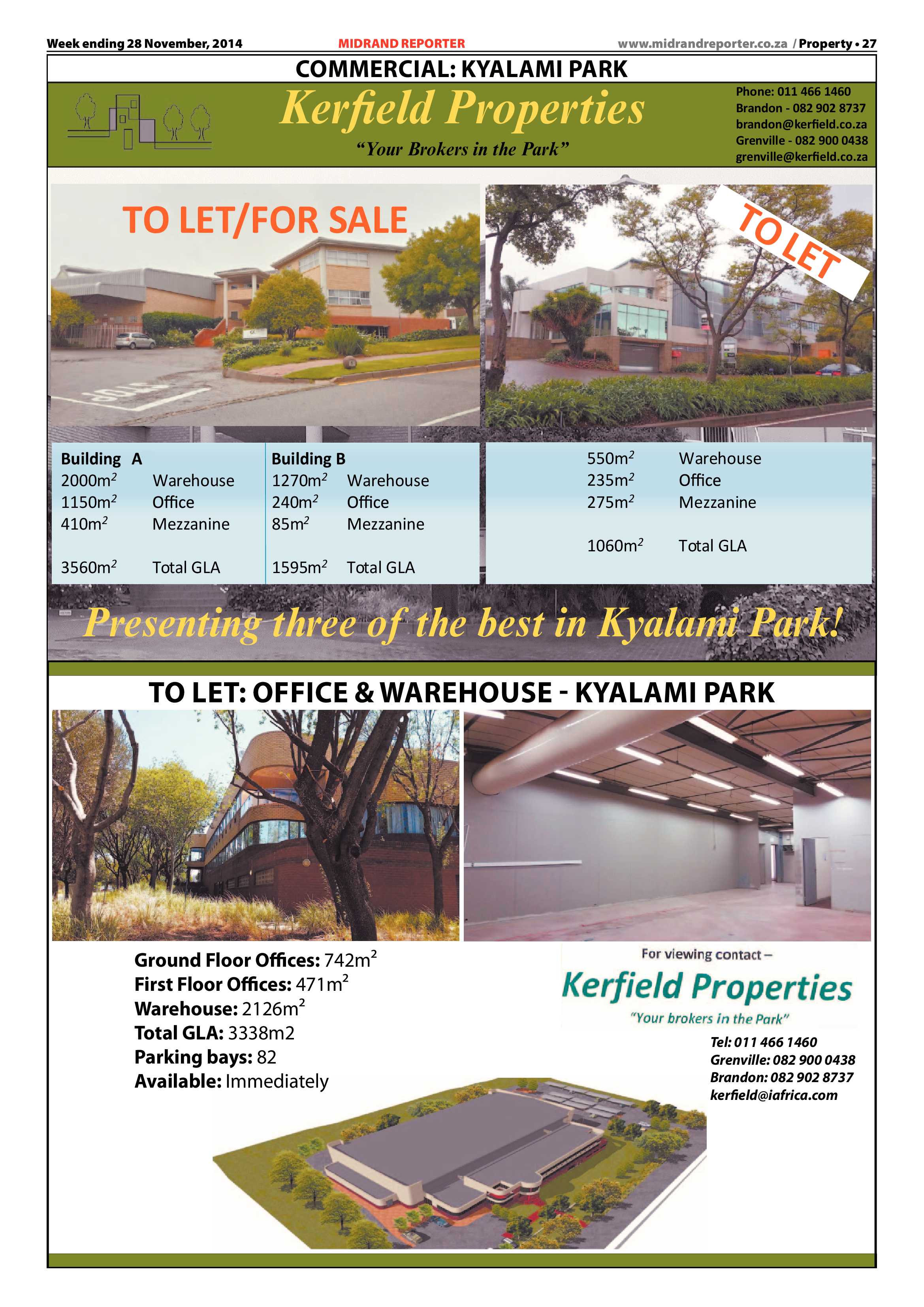 Midrand Reporter 28 November 2014 page 27
