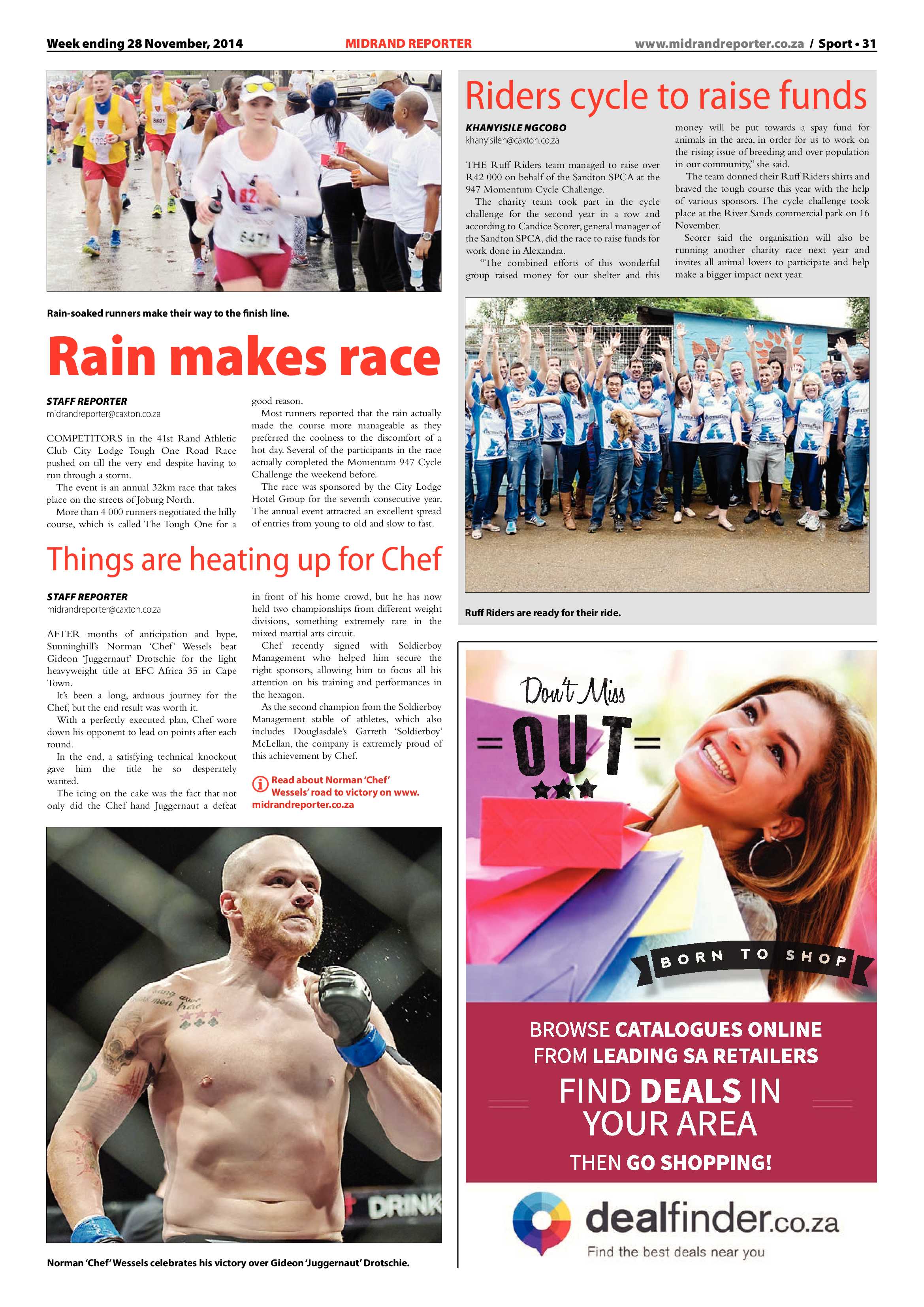 Midrand Reporter 28 November 2014 page 31