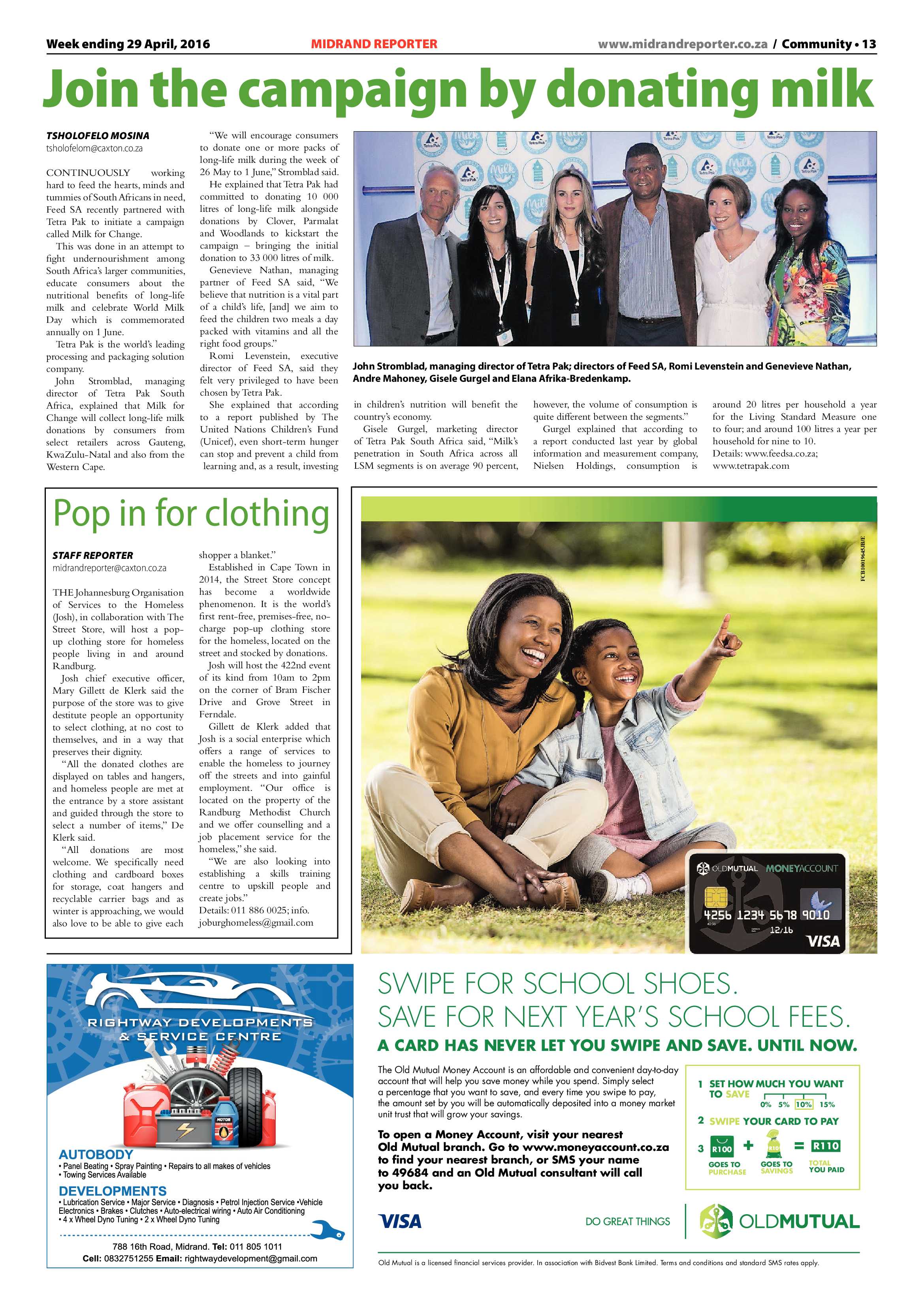 Midrand Reporter 29 April 2016 page 13