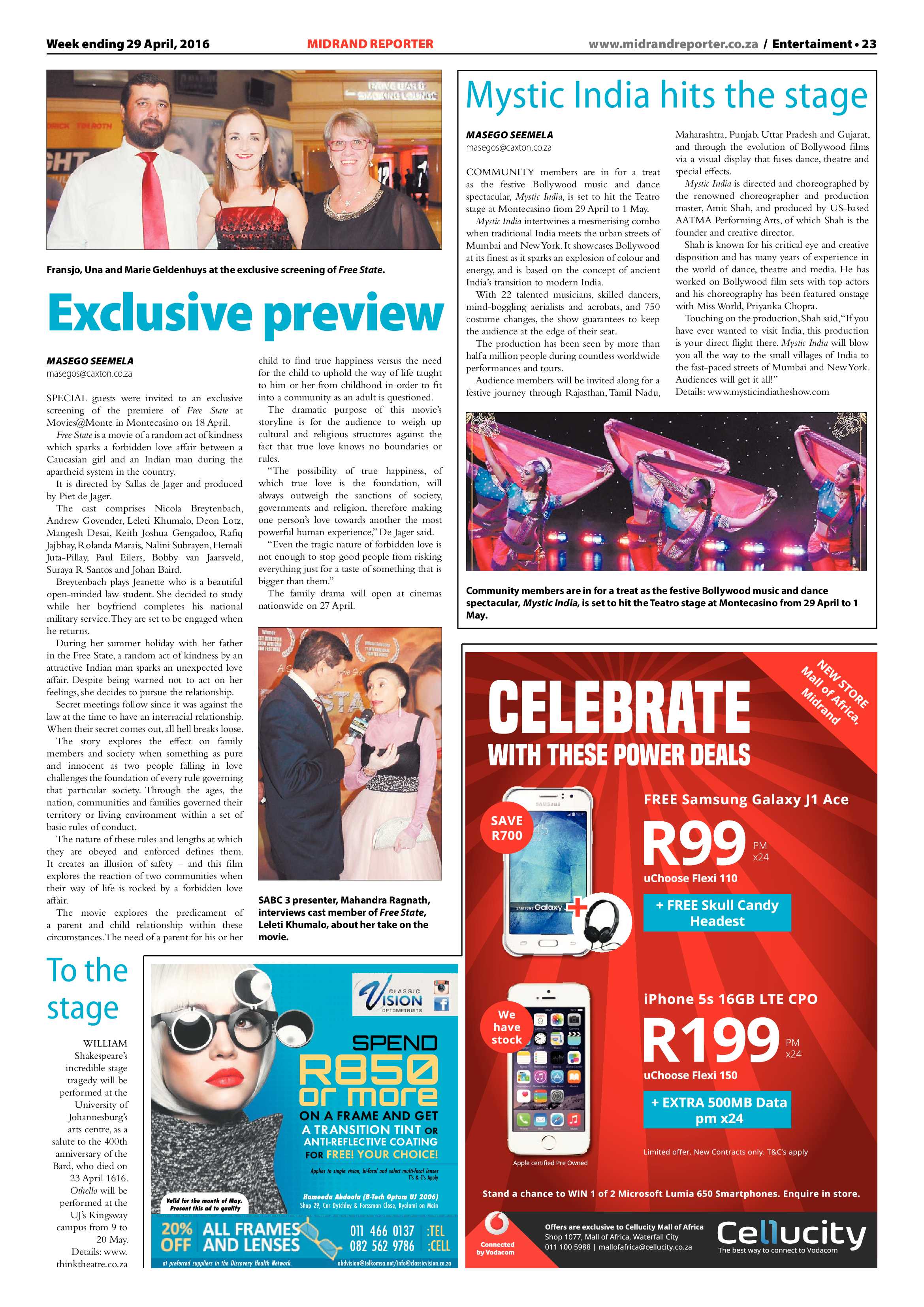 Midrand Reporter 29 April 2016 page 23