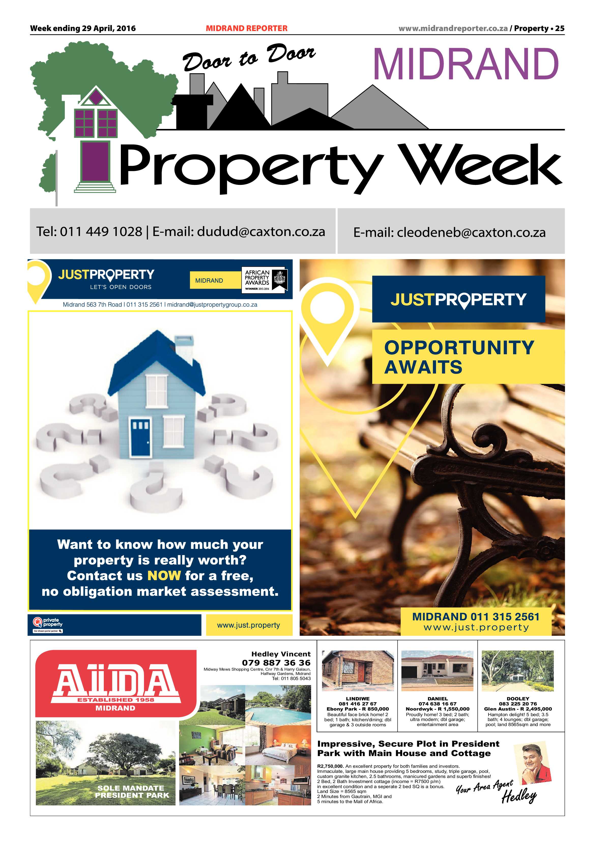 Midrand Reporter 29 April 2016 page 25