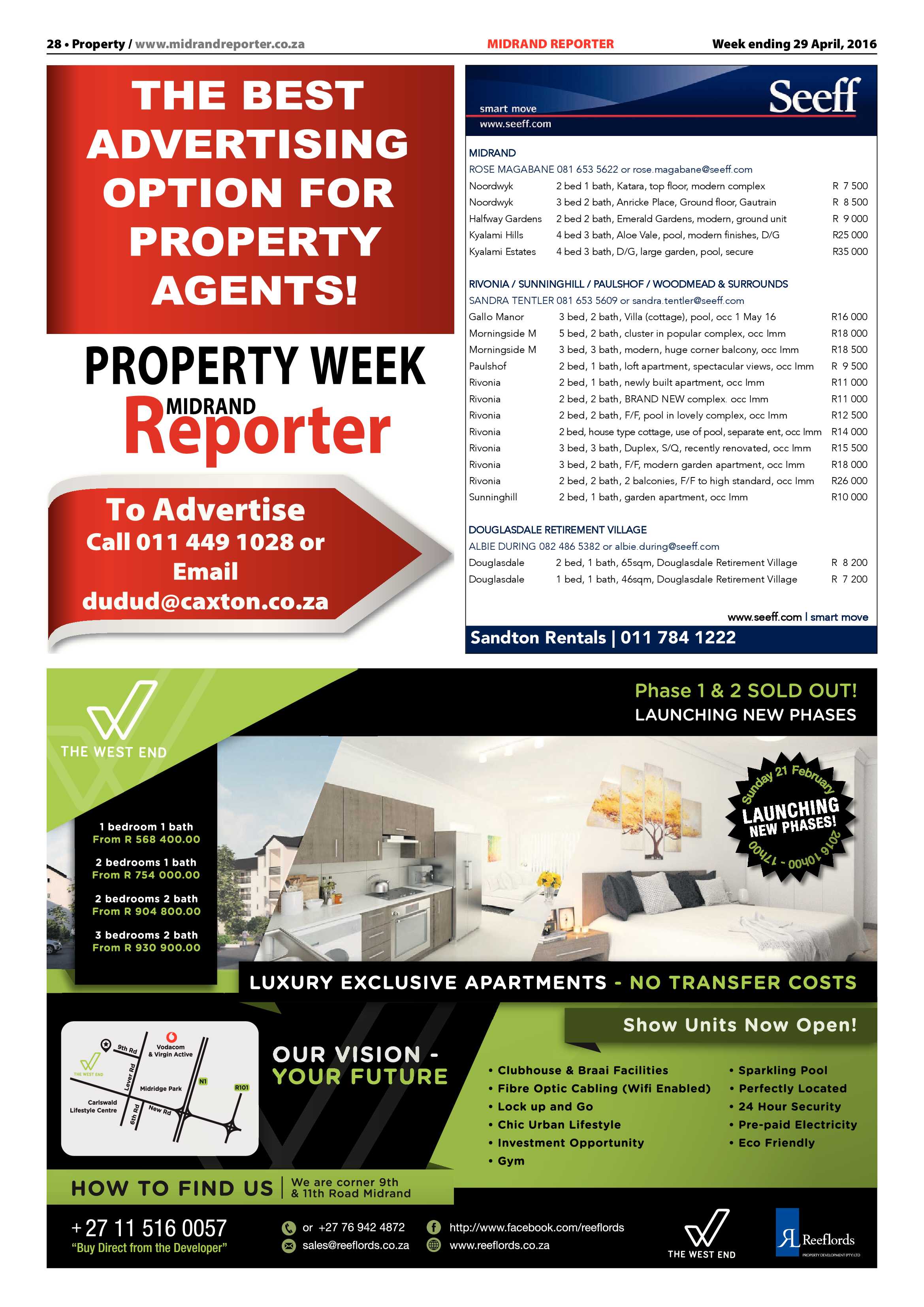 Midrand Reporter 29 April 2016 page 28