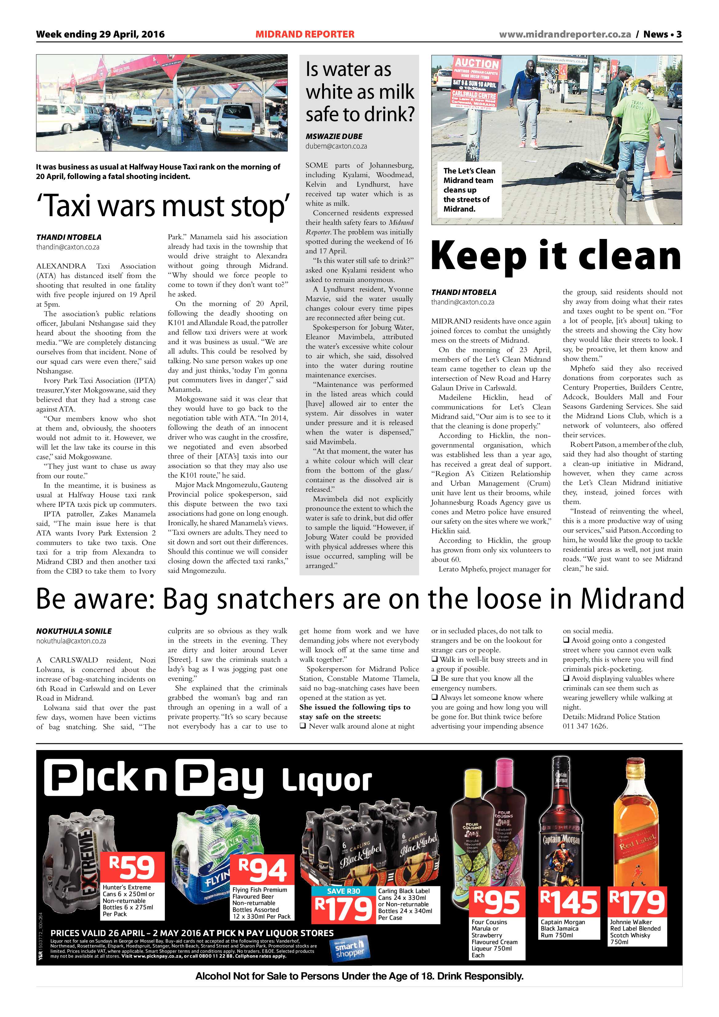 Midrand Reporter 29 April 2016 page 3