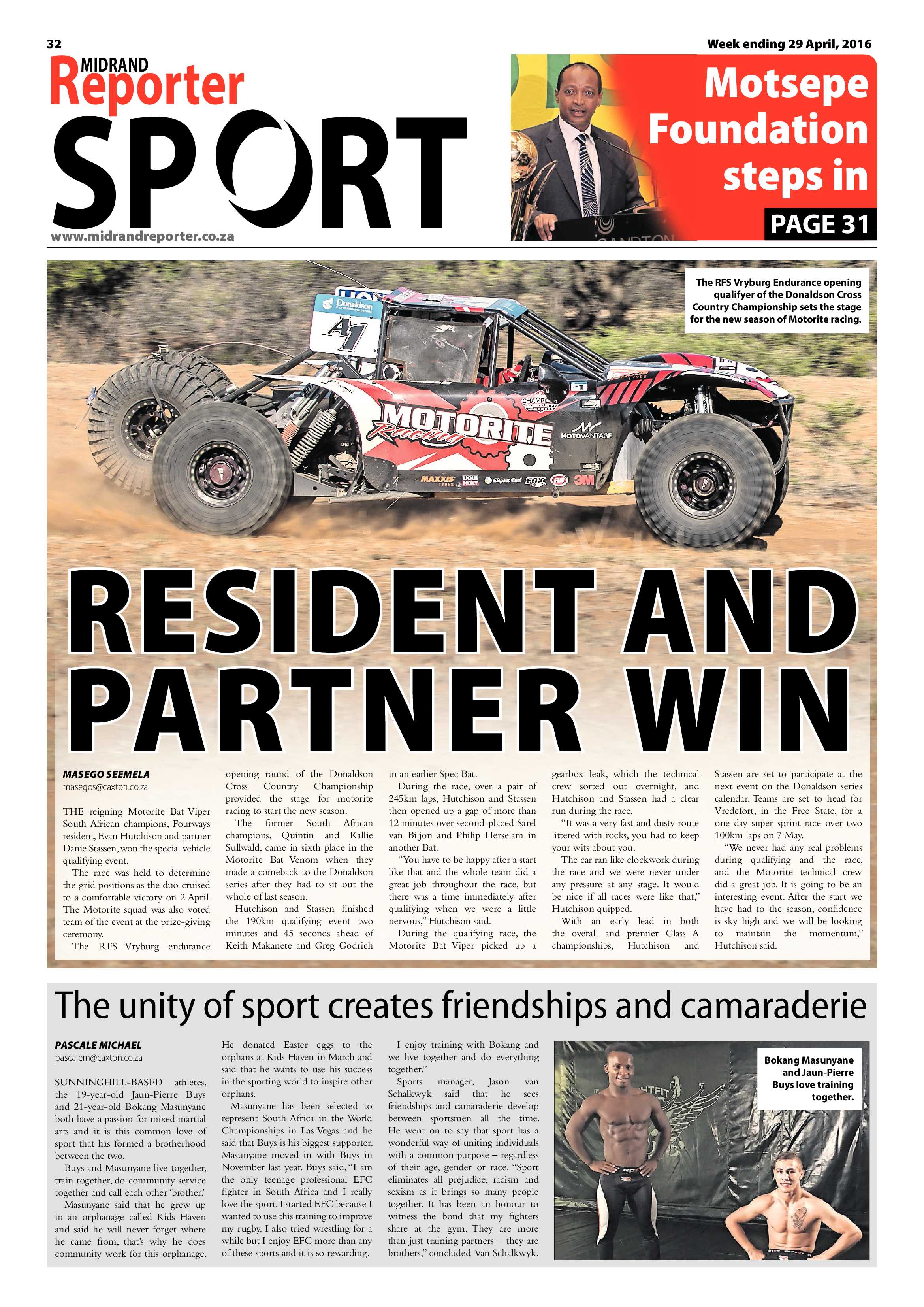 Midrand Reporter 29 April 2016 page 32
