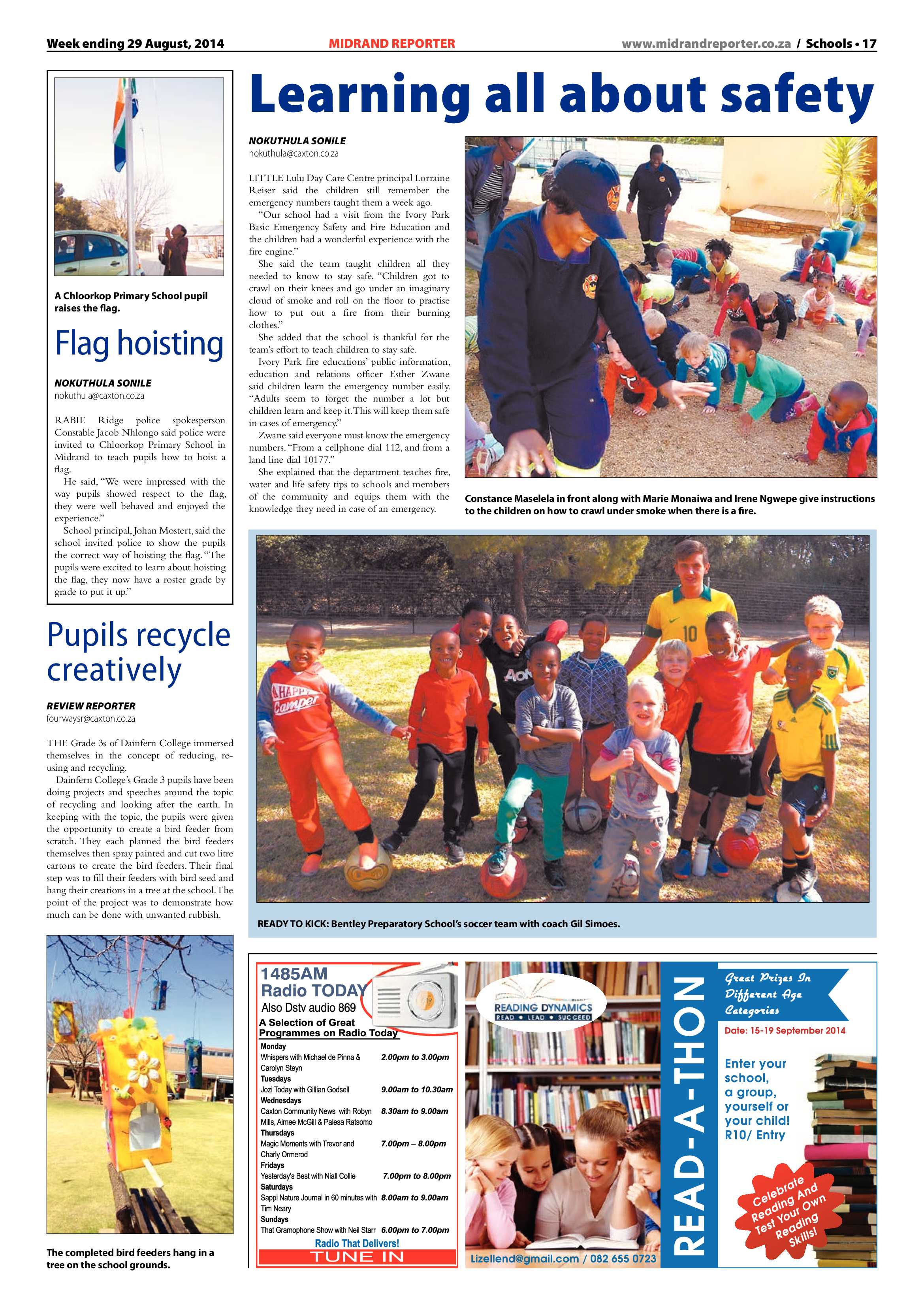 Midrand Reporter 29 August 2014 page 17