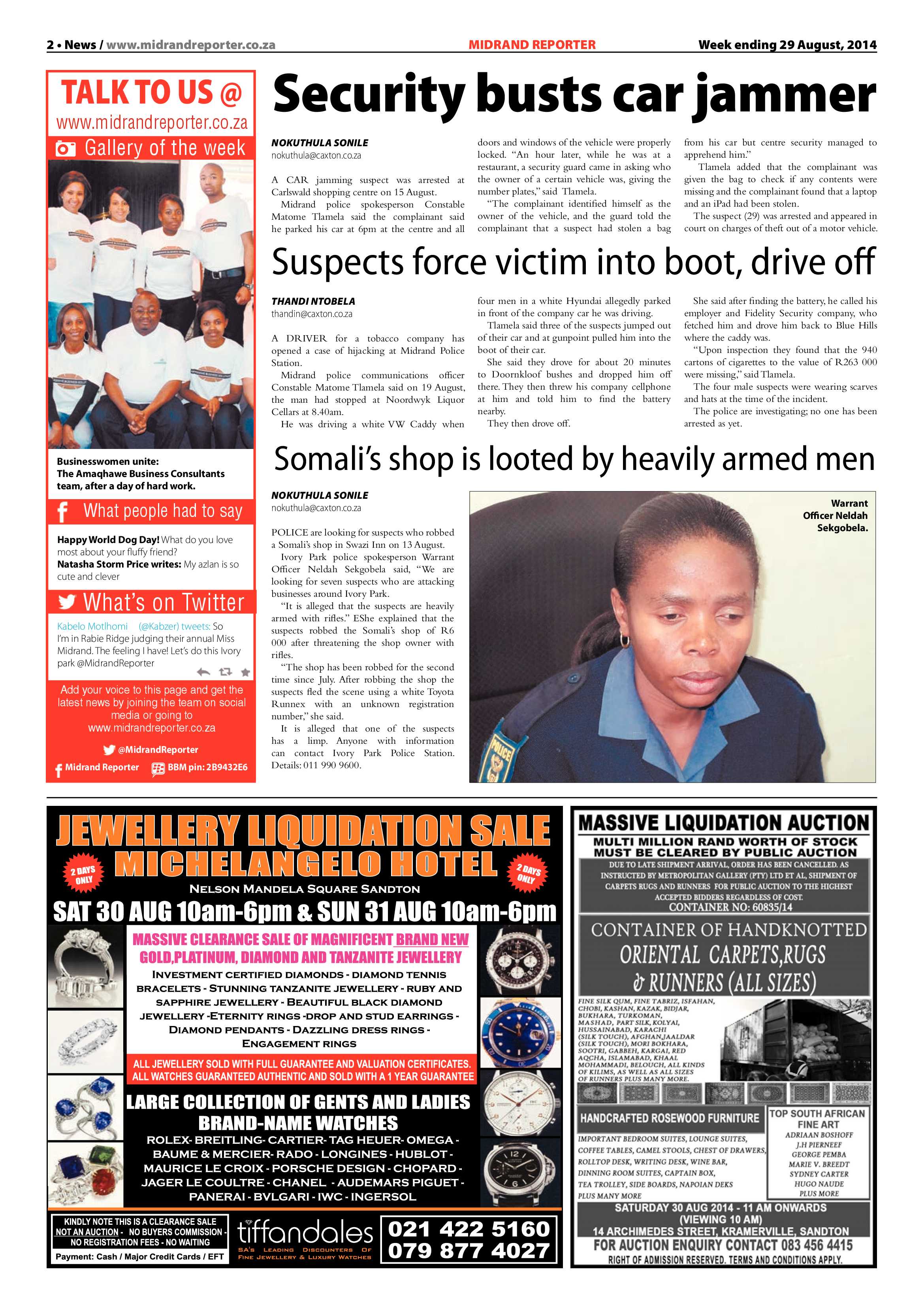 Midrand Reporter 29 August 2014 page 2