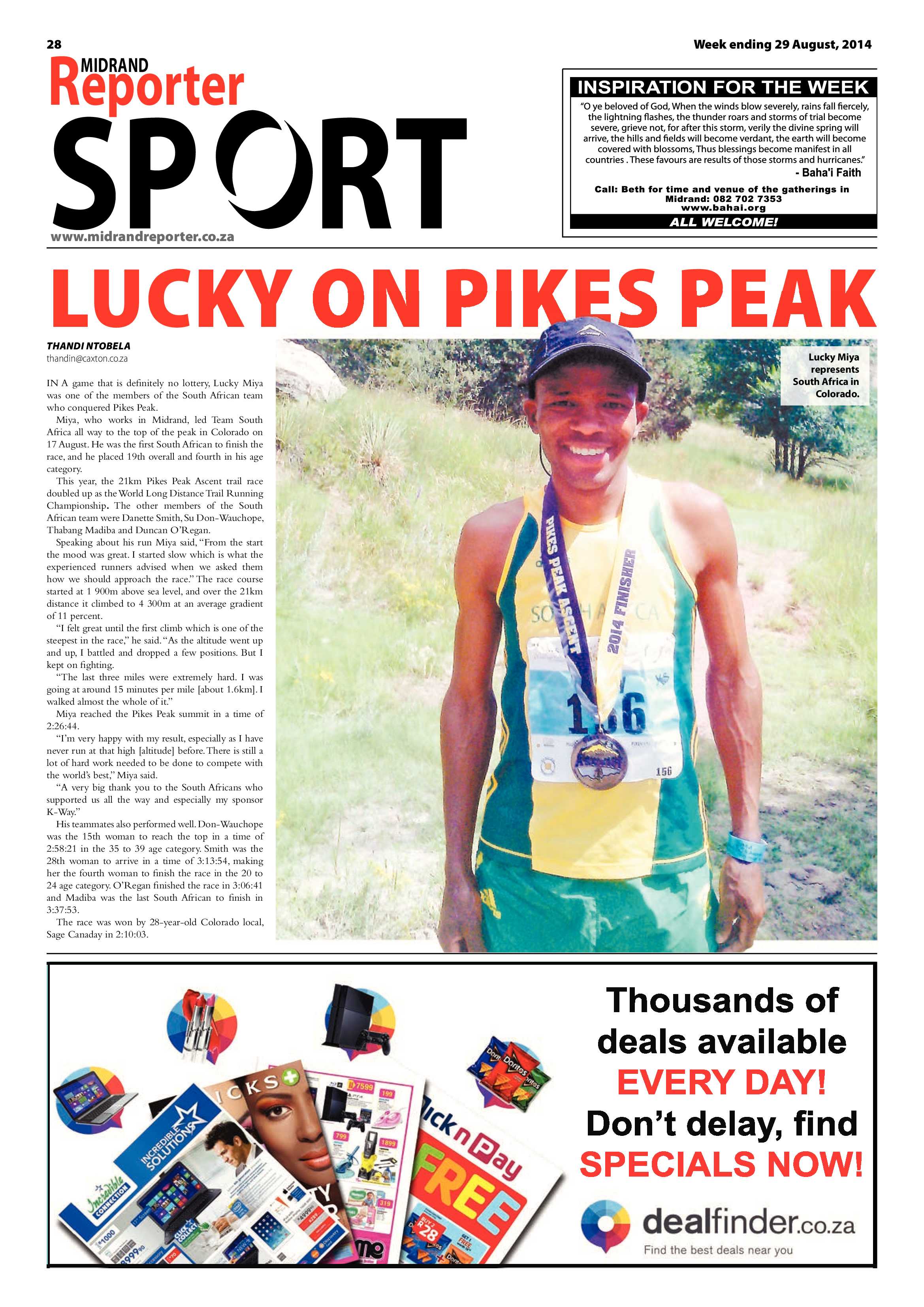Midrand Reporter 29 August 2014 page 28