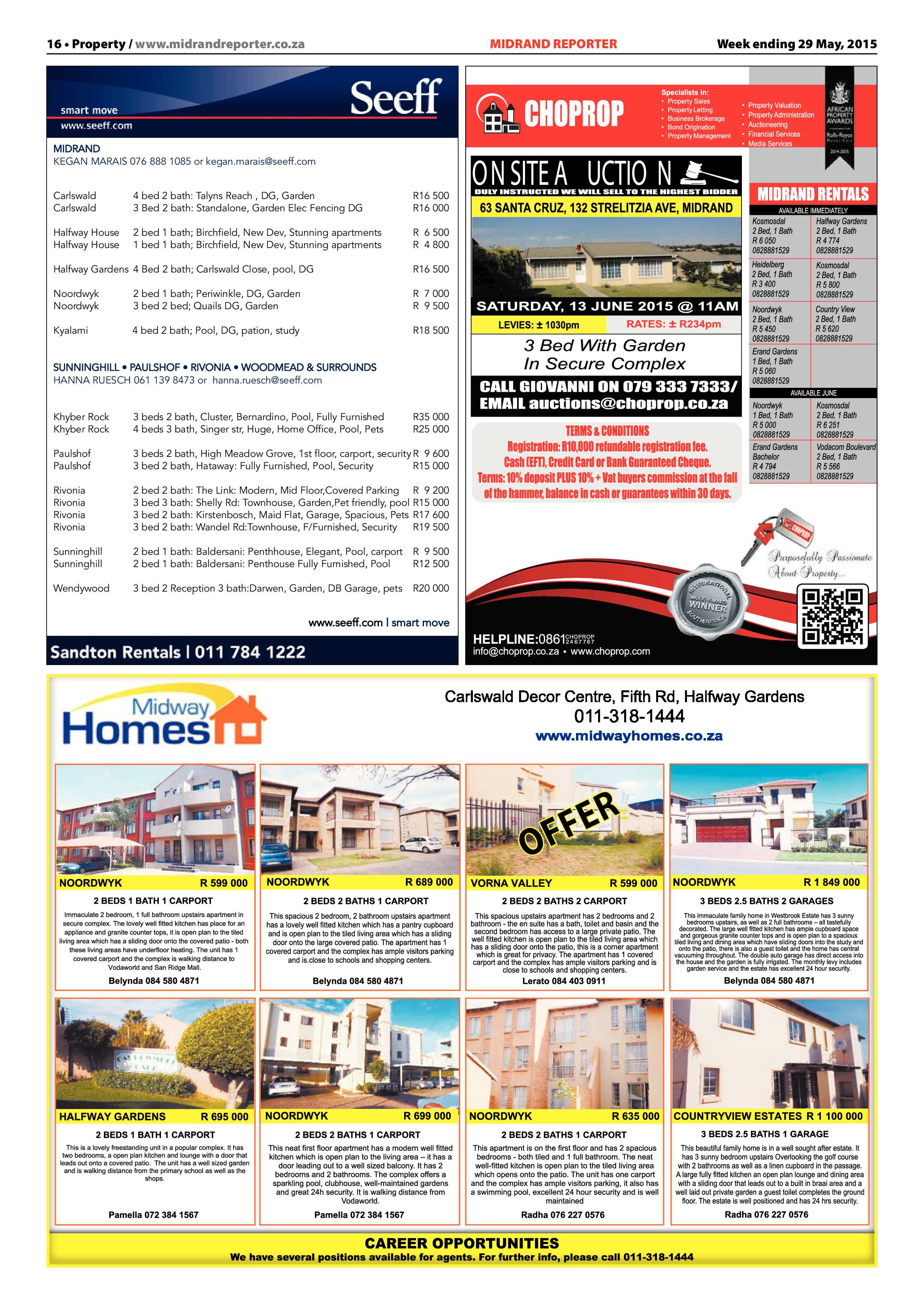 Midrand Reporter 29 May 2015 page 16