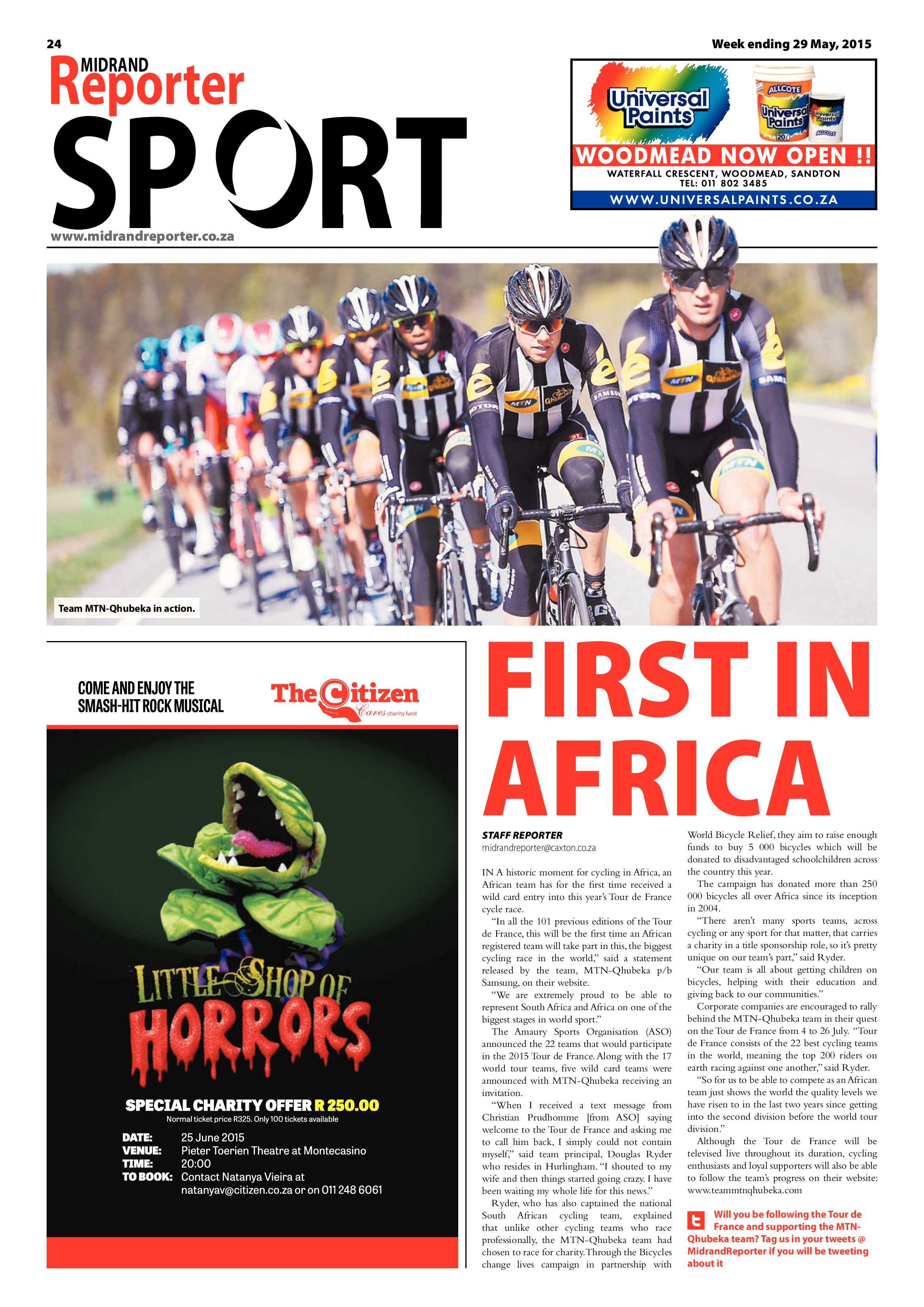 Midrand Reporter 29 May 2015 page 24