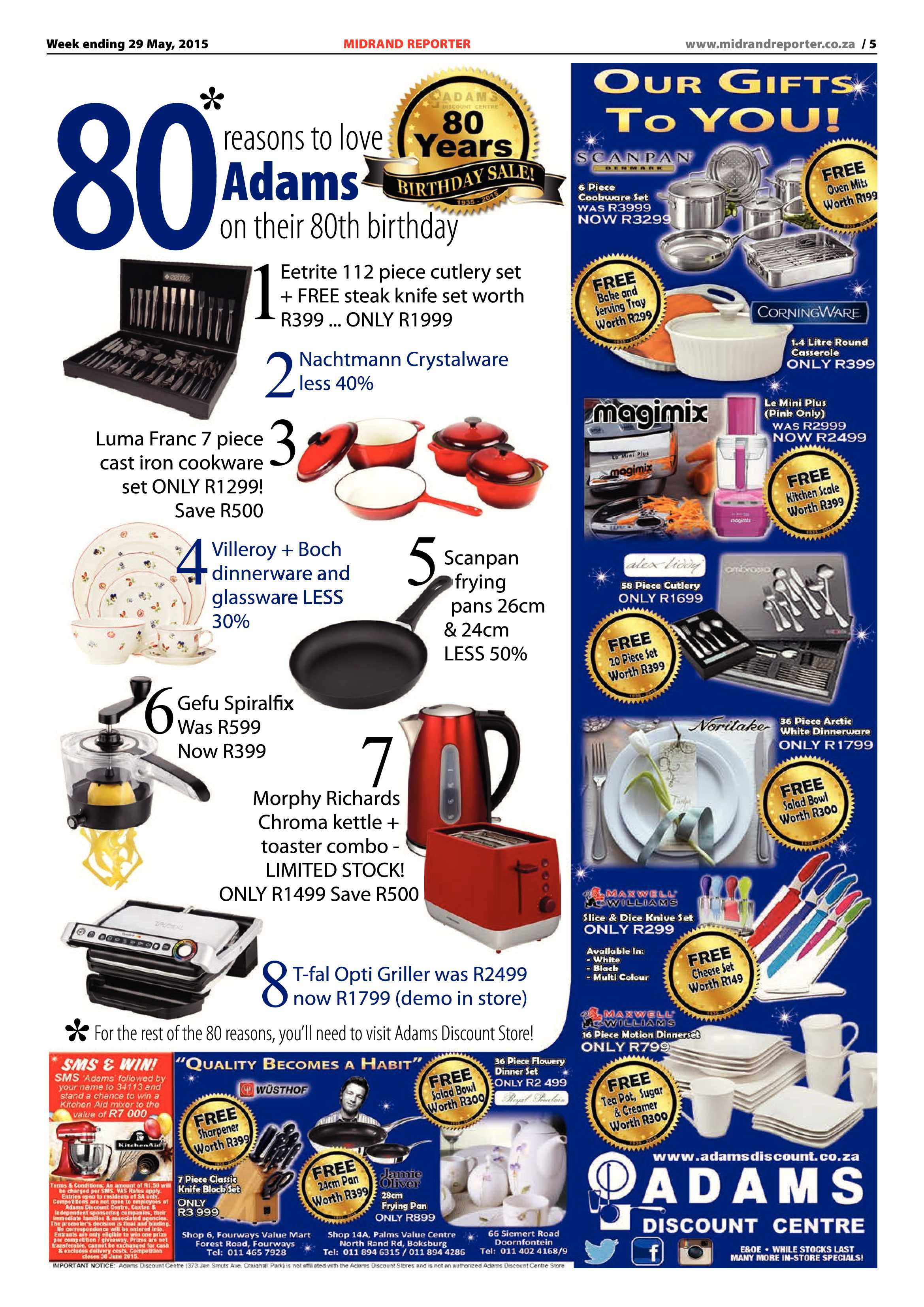 Midrand Reporter 29 May 2015 page 5