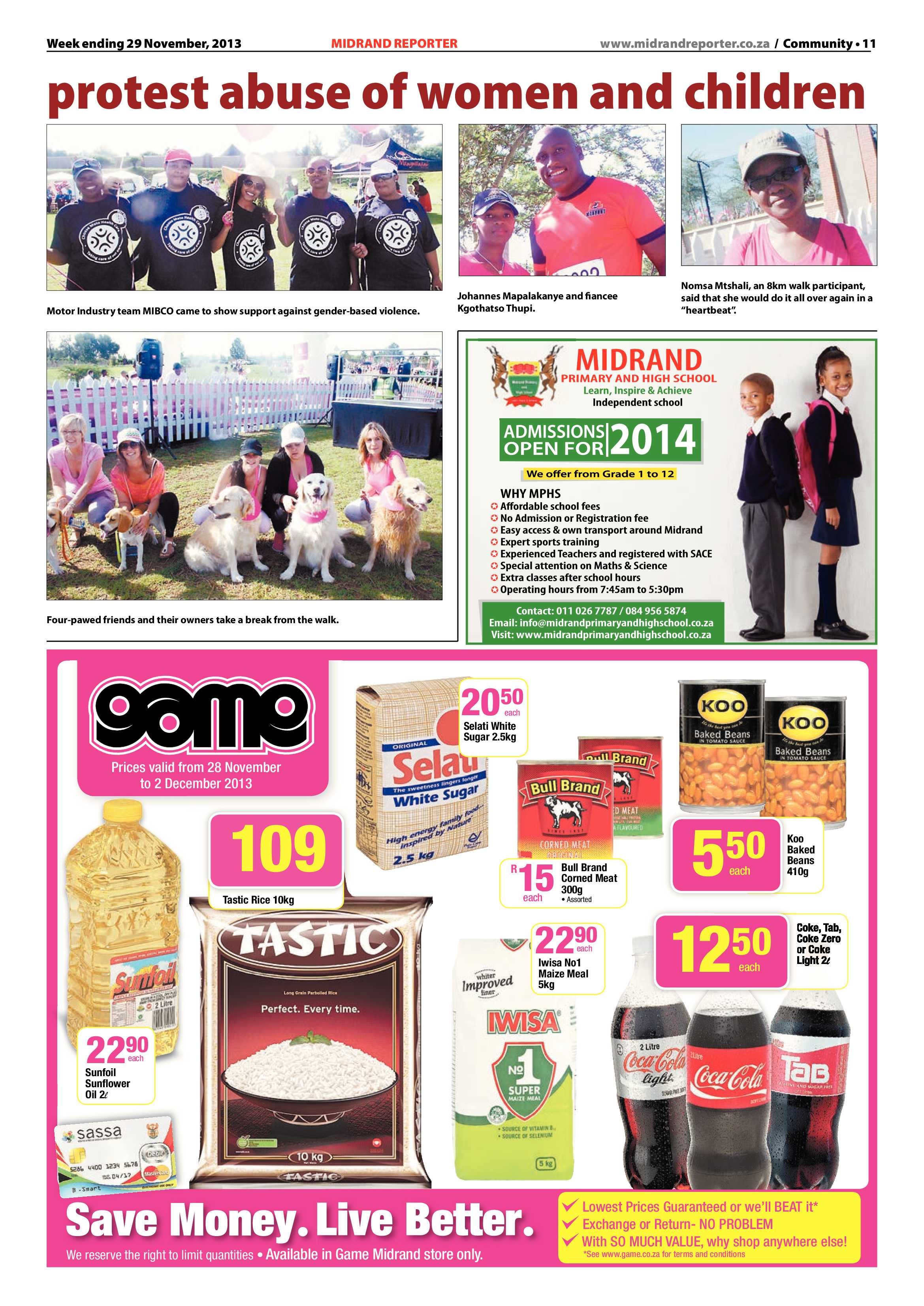 Midrand Reporter 29 November 2013 page 11