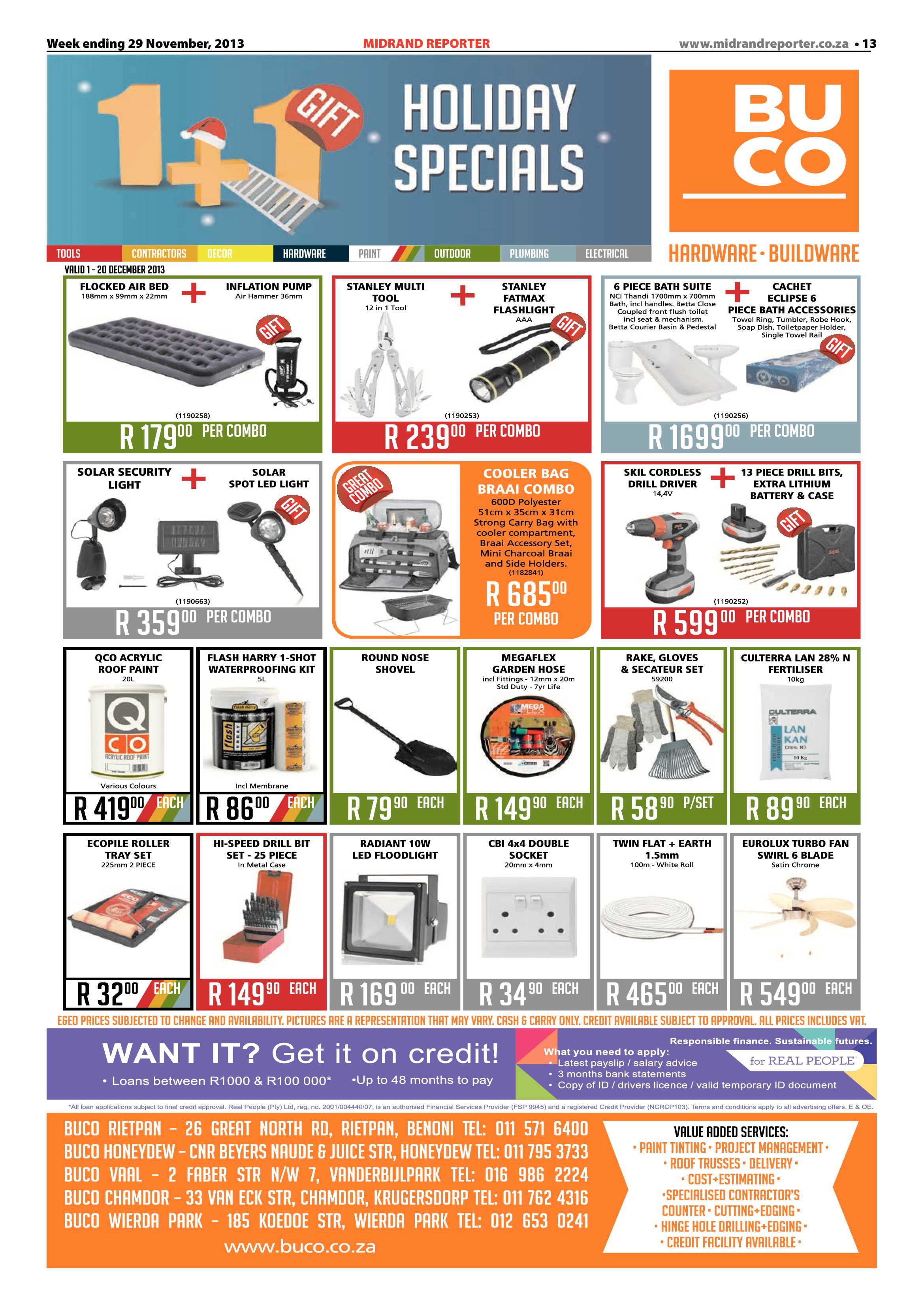 Midrand Reporter 29 November 2013 page 13