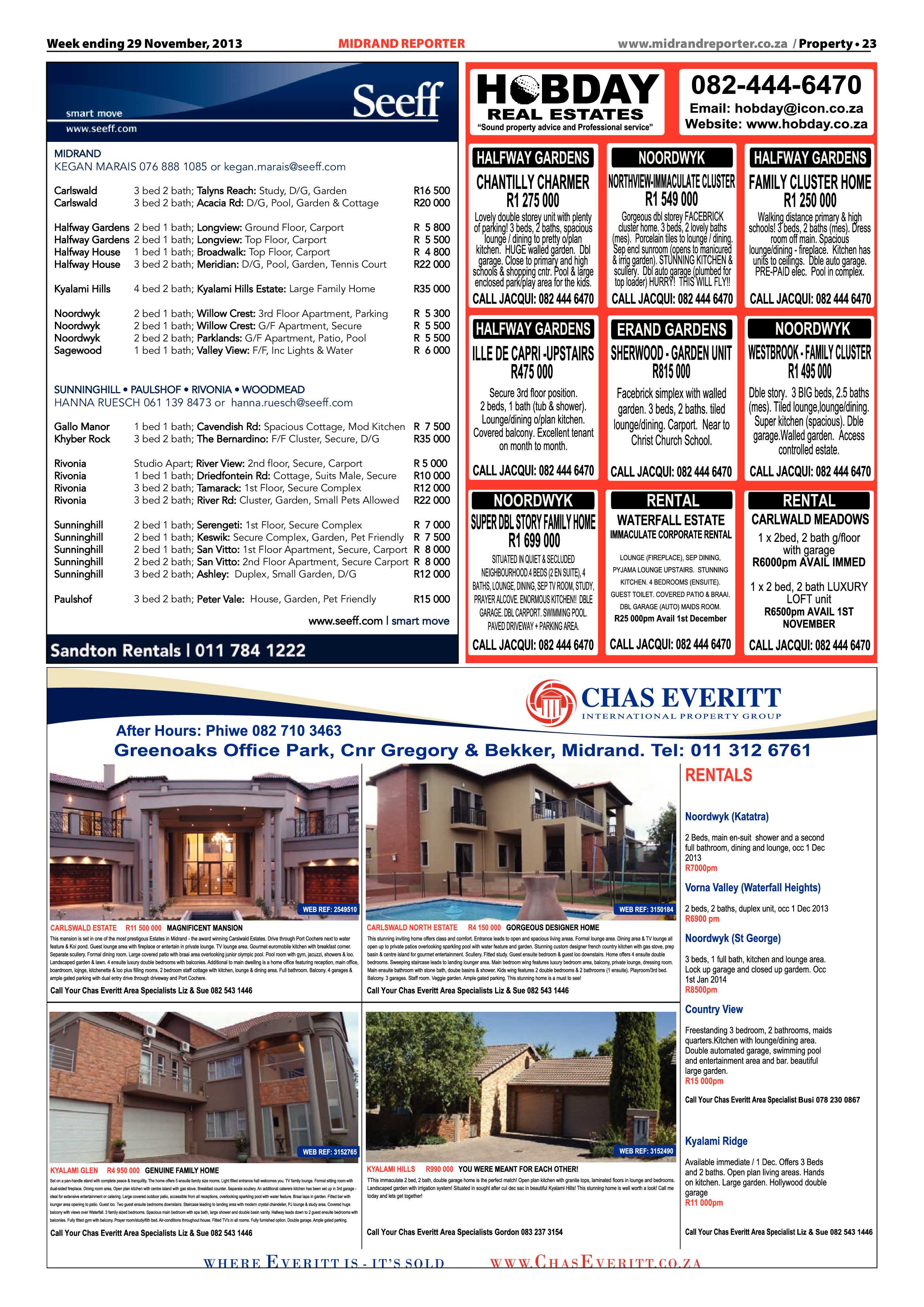 Midrand Reporter 29 November 2013 page 23