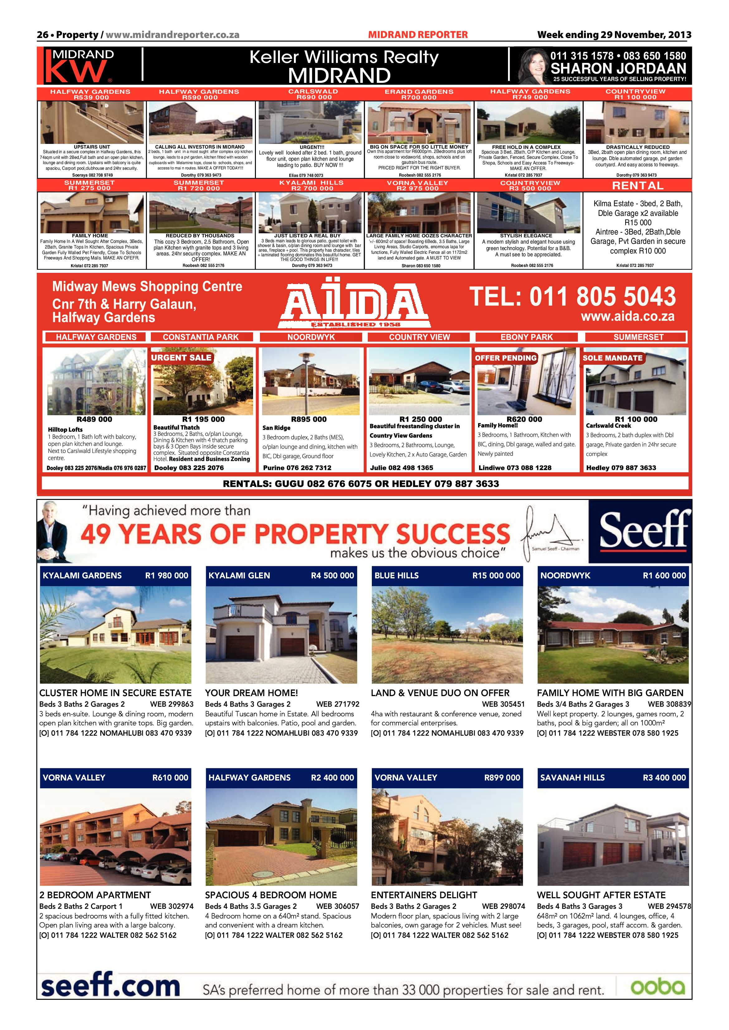 Midrand Reporter 29 November 2013 page 26