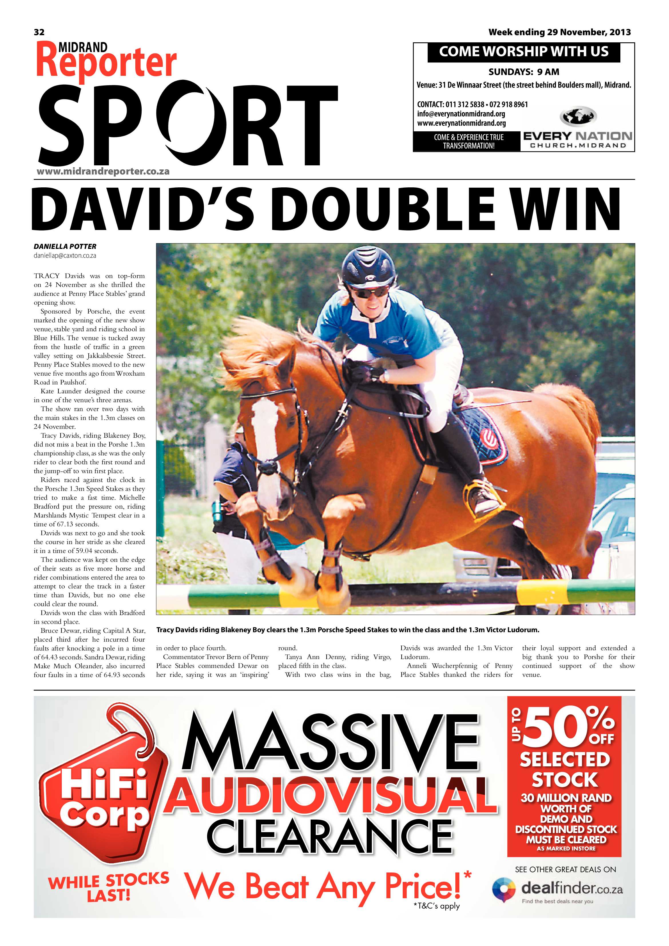 Midrand Reporter 29 November 2013 page 32