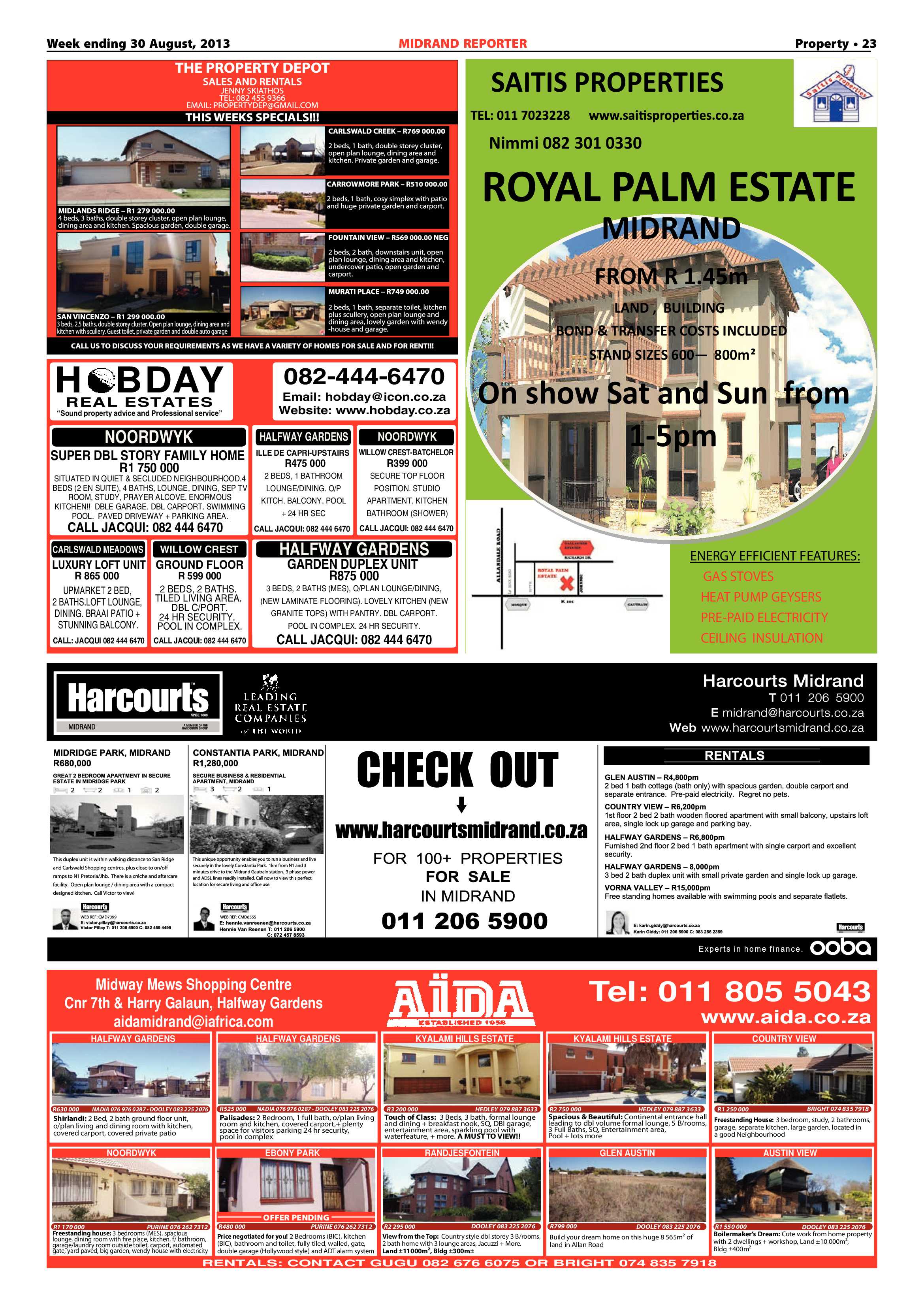 Midrand Reporter 30 August 2013 page 23