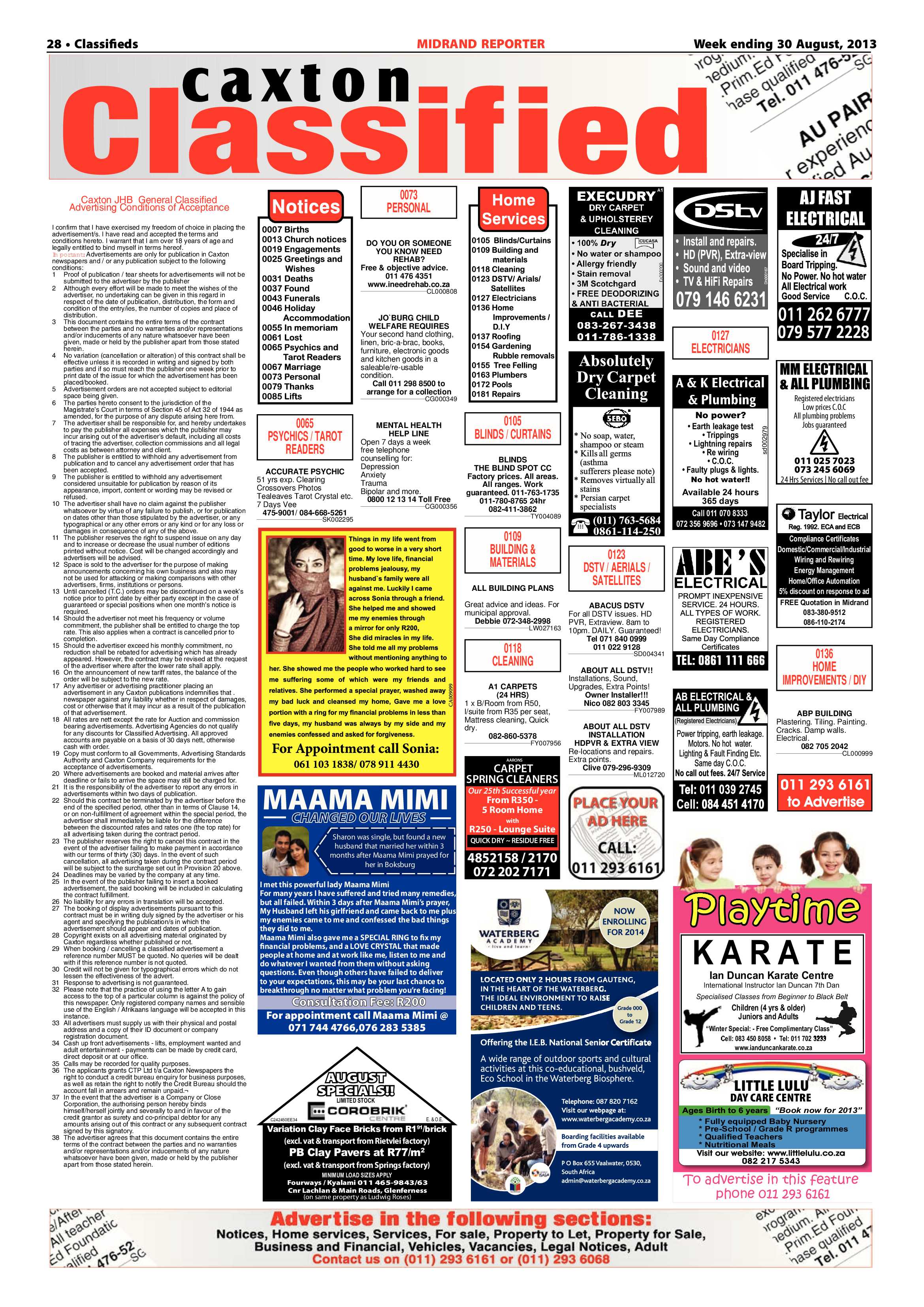 Midrand Reporter 30 August 2013 page 28
