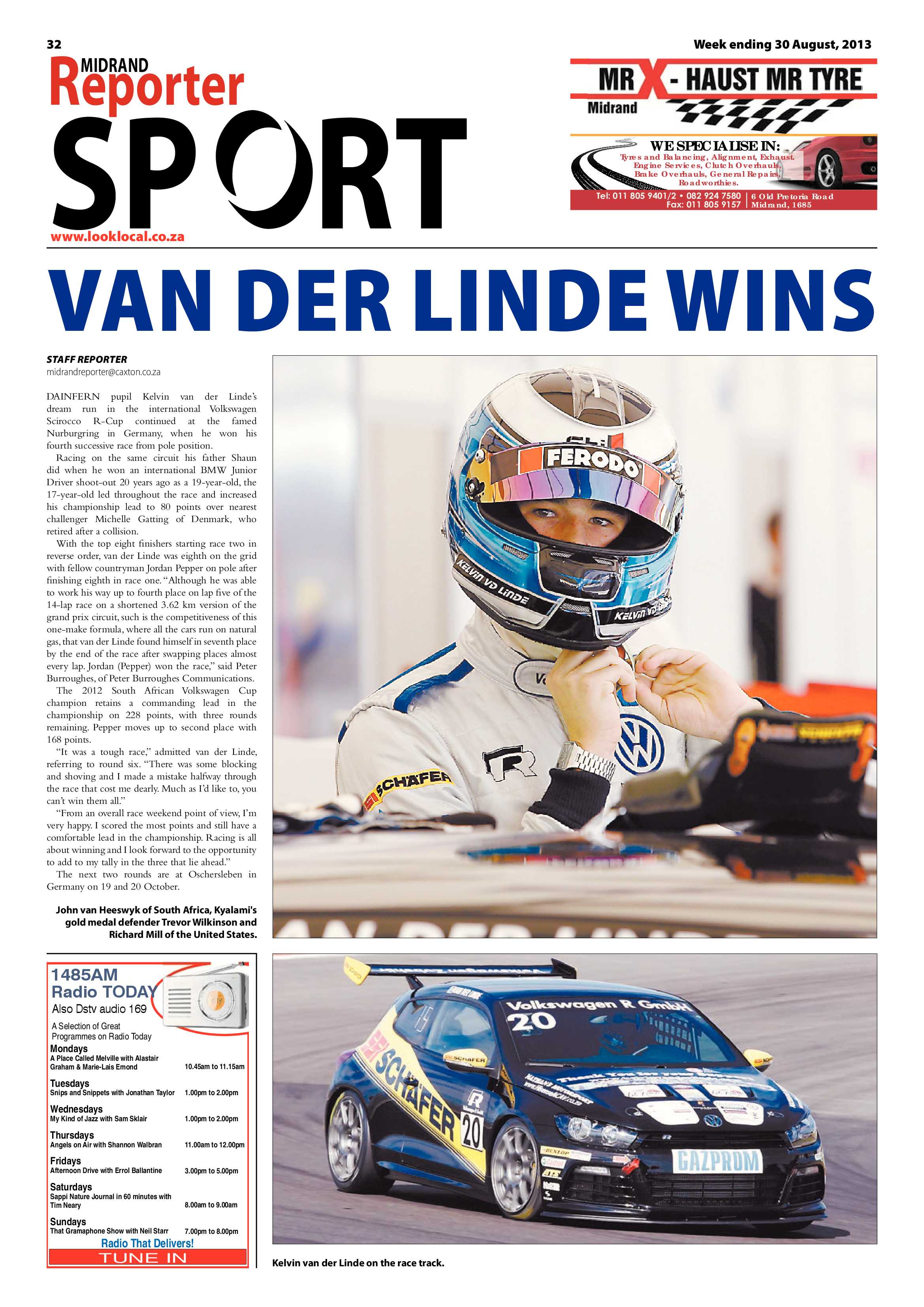 Midrand Reporter 30 August 2013 page 32