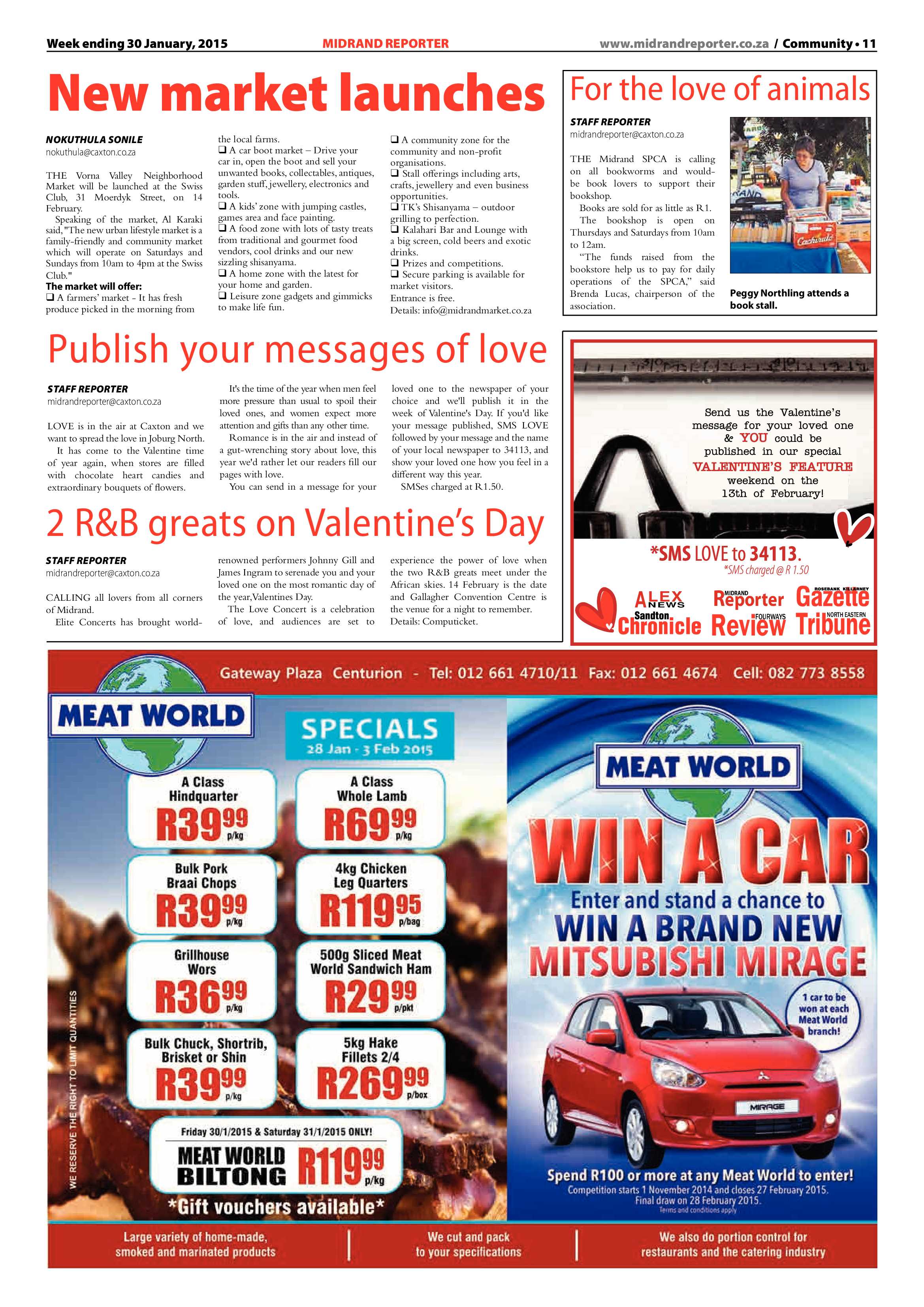 Midrand Reporter 30 January 2015 page 11