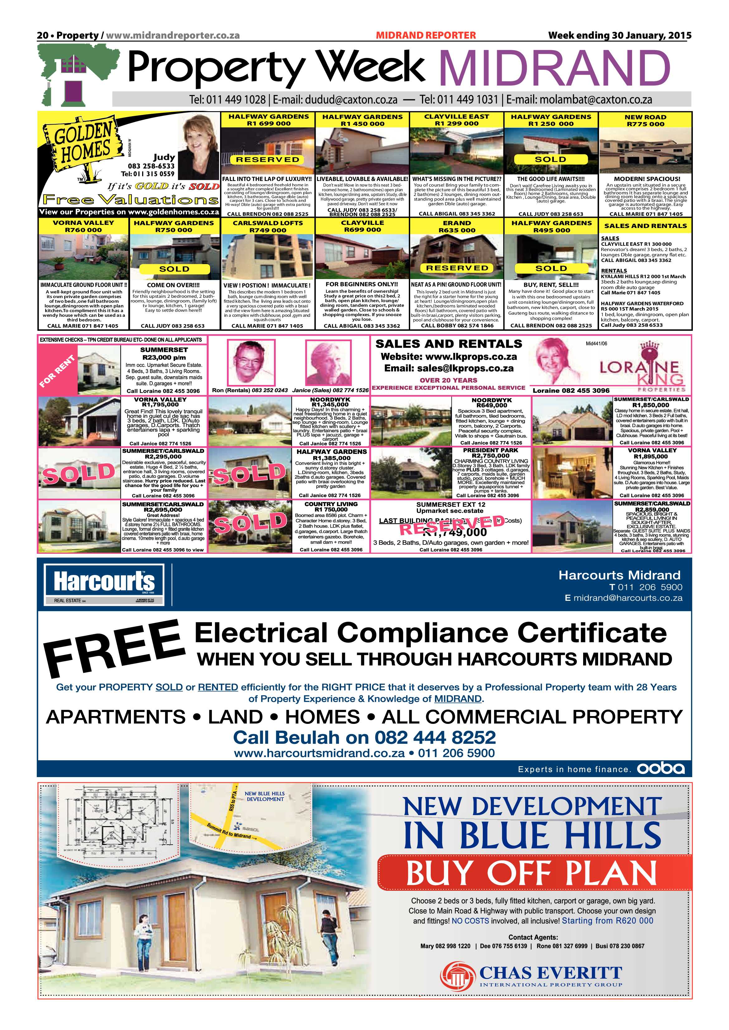Midrand Reporter 30 January 2015 page 20
