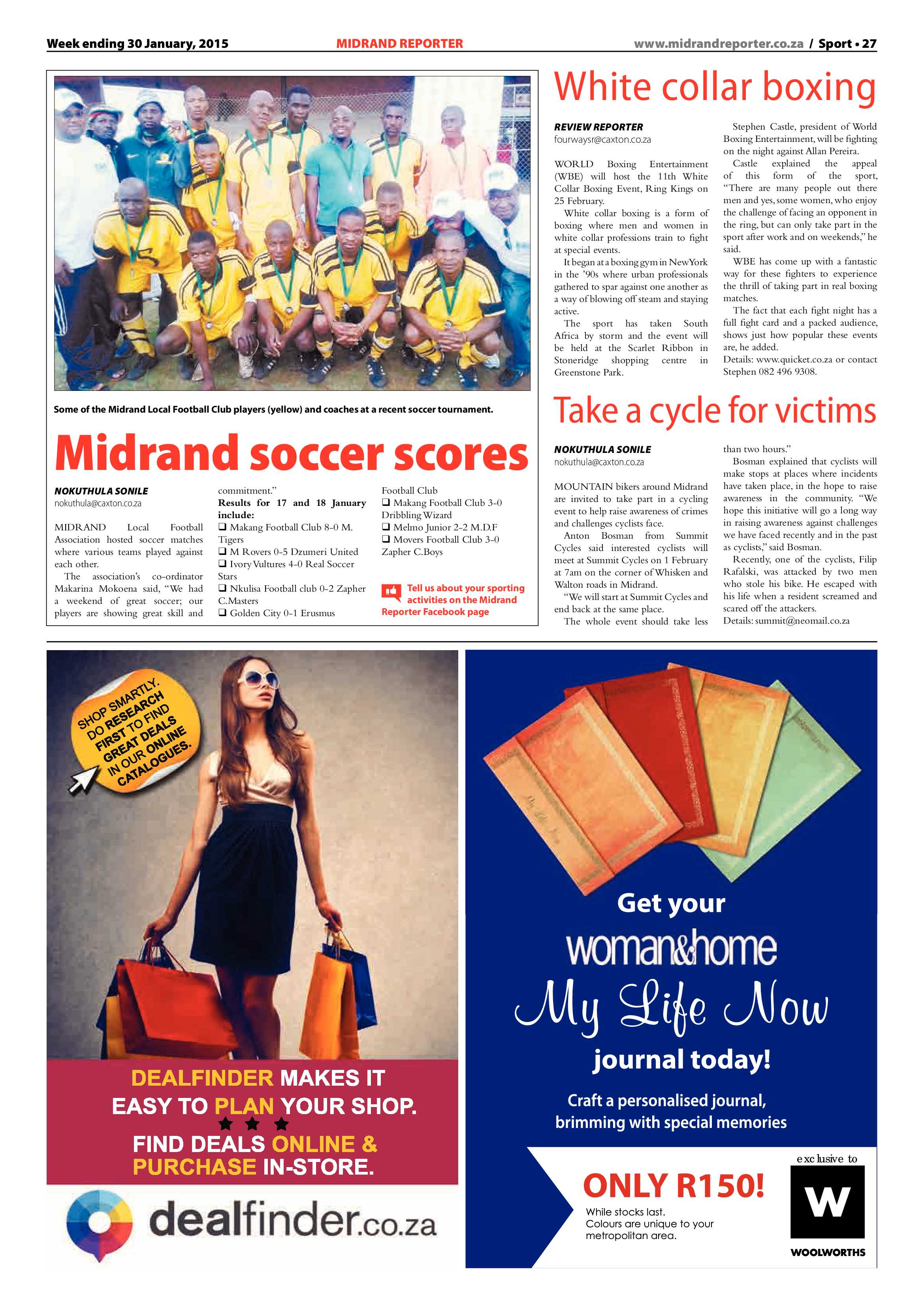 Midrand Reporter 30 January 2015 page 27