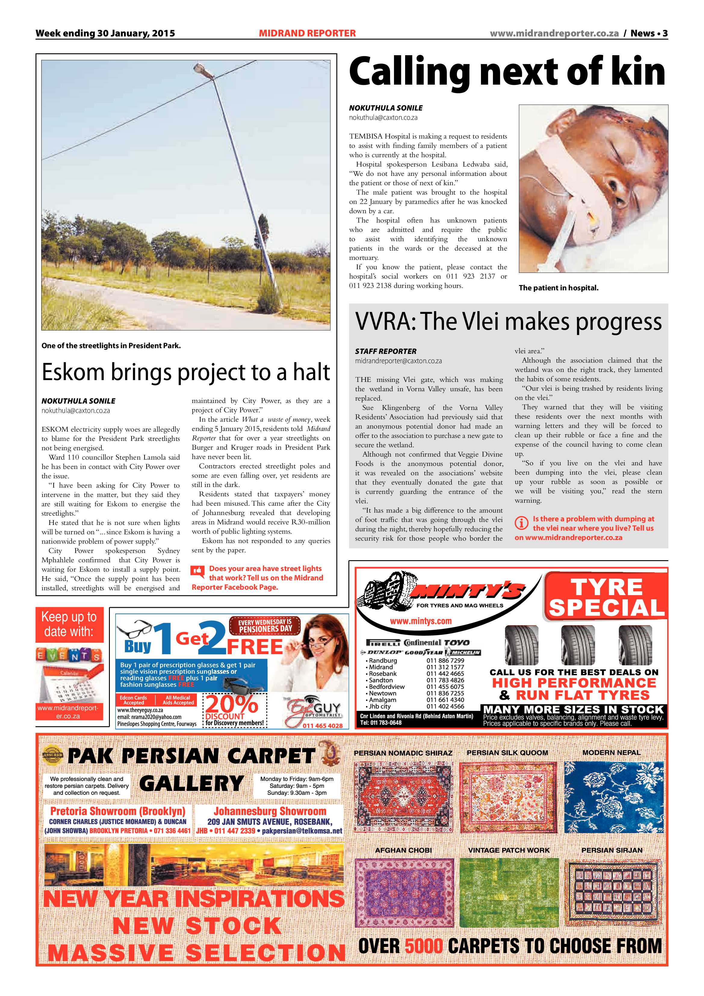 Midrand Reporter 30 January 2015 page 3