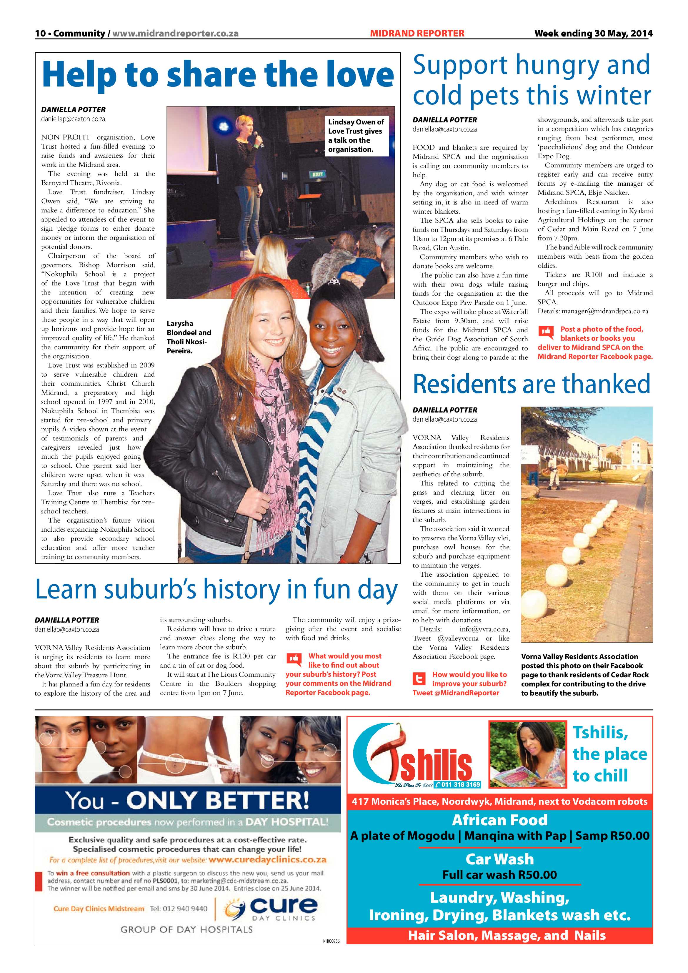 Midrand Reporter 30 May 2014 page 10