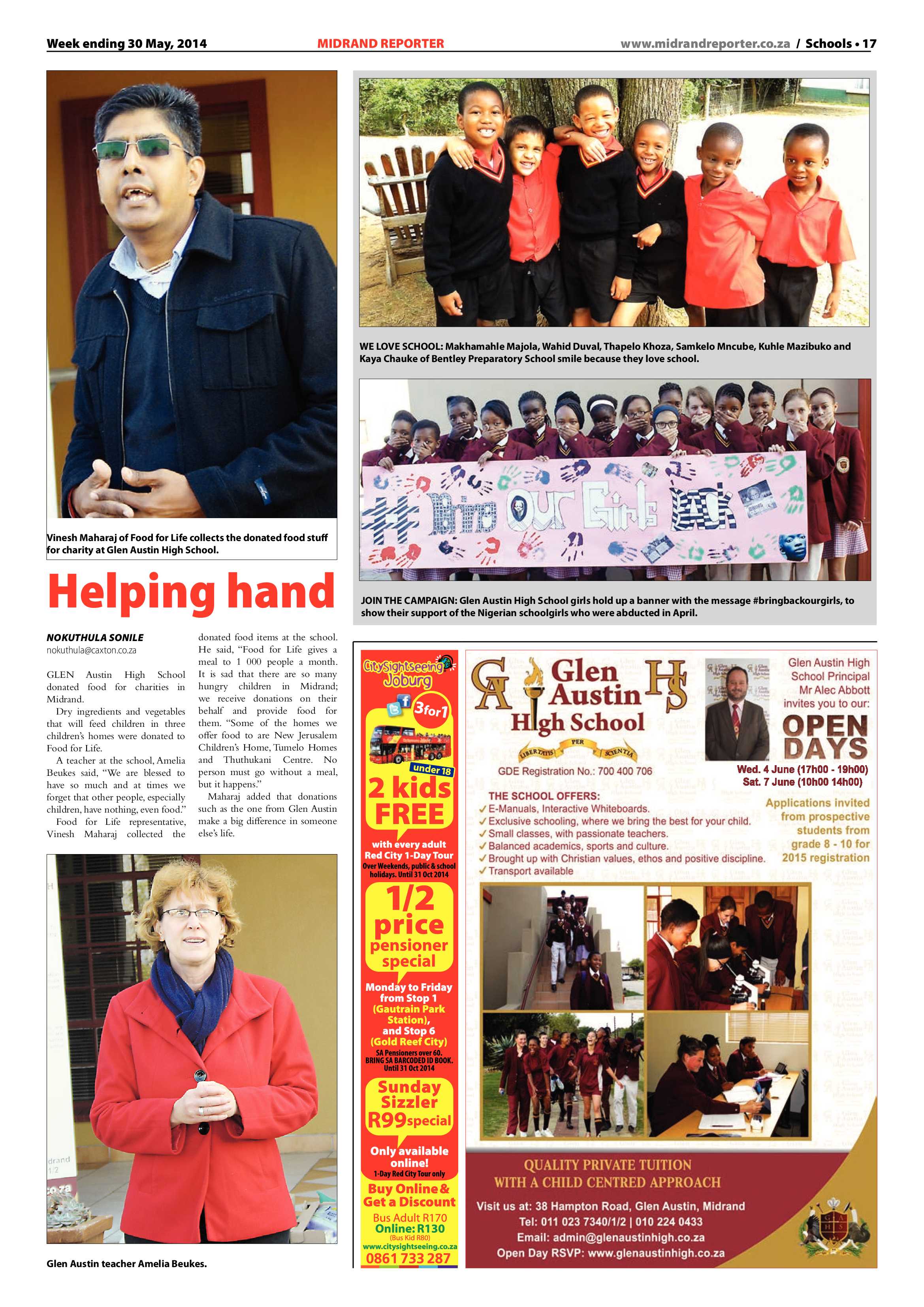 Midrand Reporter 30 May 2014 page 17