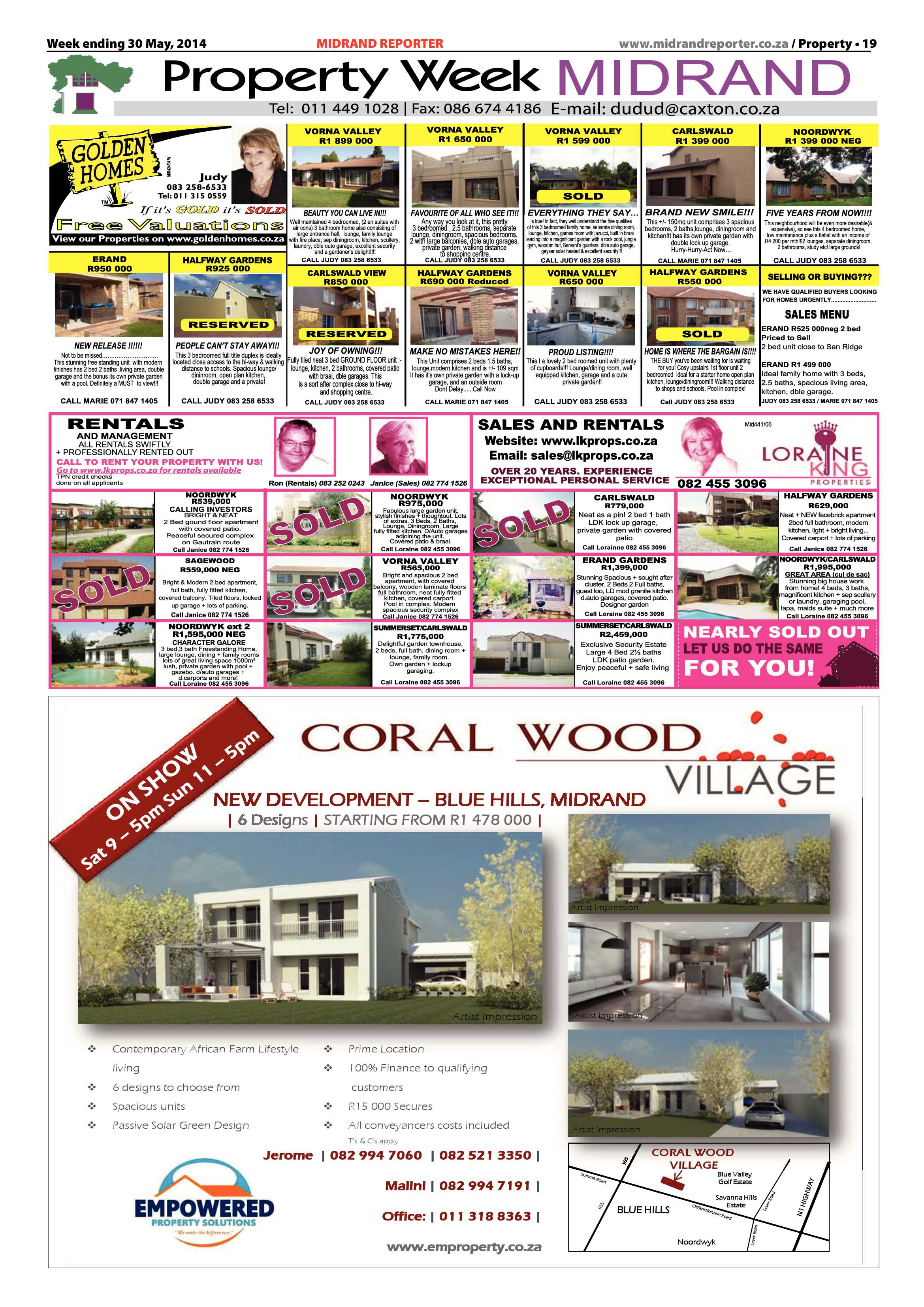 Midrand Reporter 30 May 2014 page 19