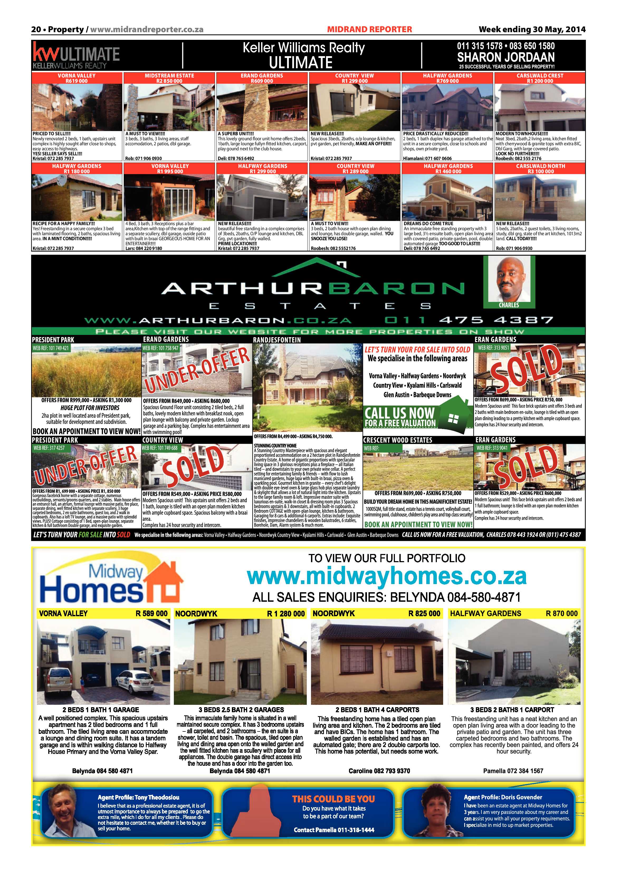 Midrand Reporter 30 May 2014 page 20