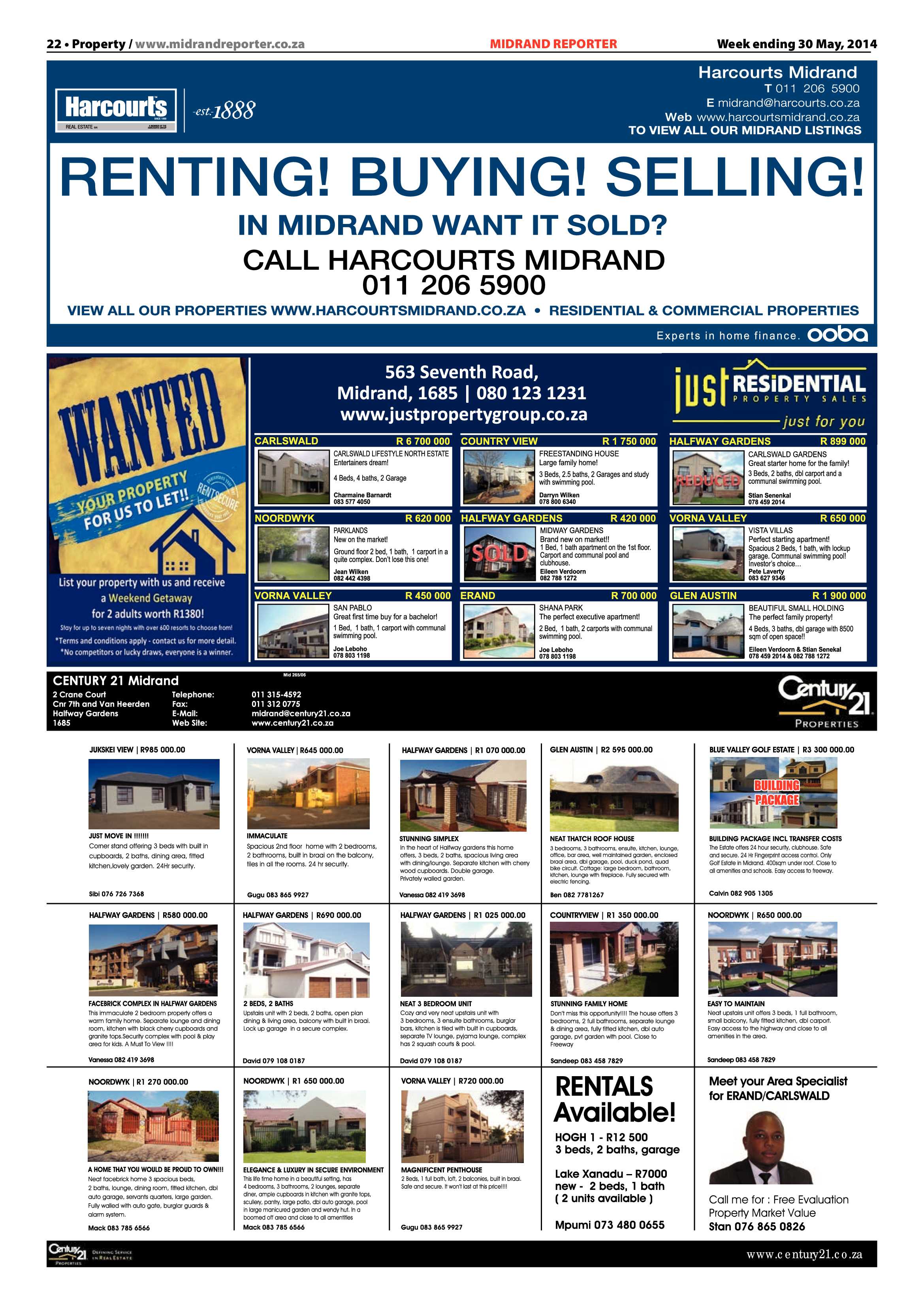 Midrand Reporter 30 May 2014 page 22