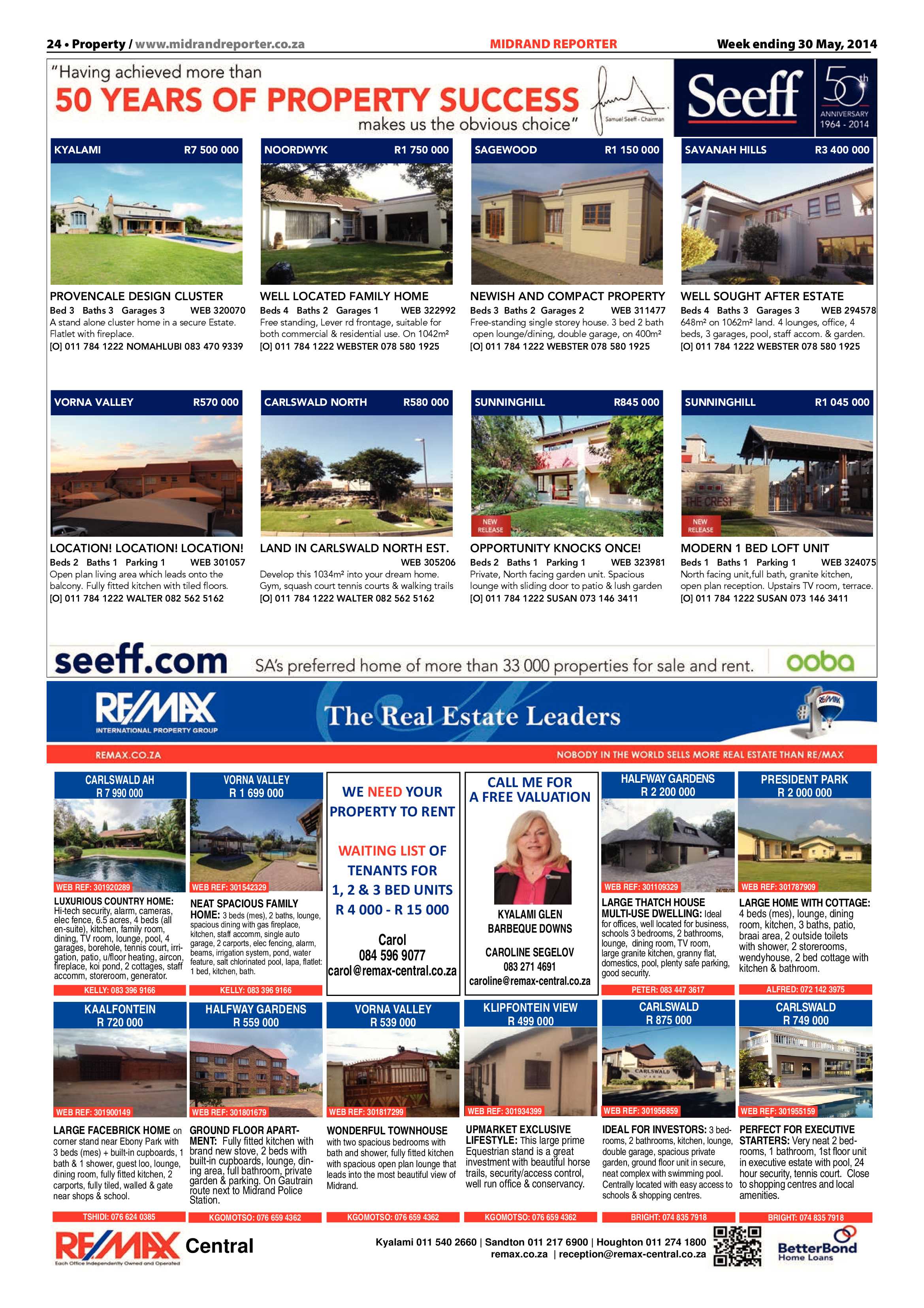 Midrand Reporter 30 May 2014 page 24