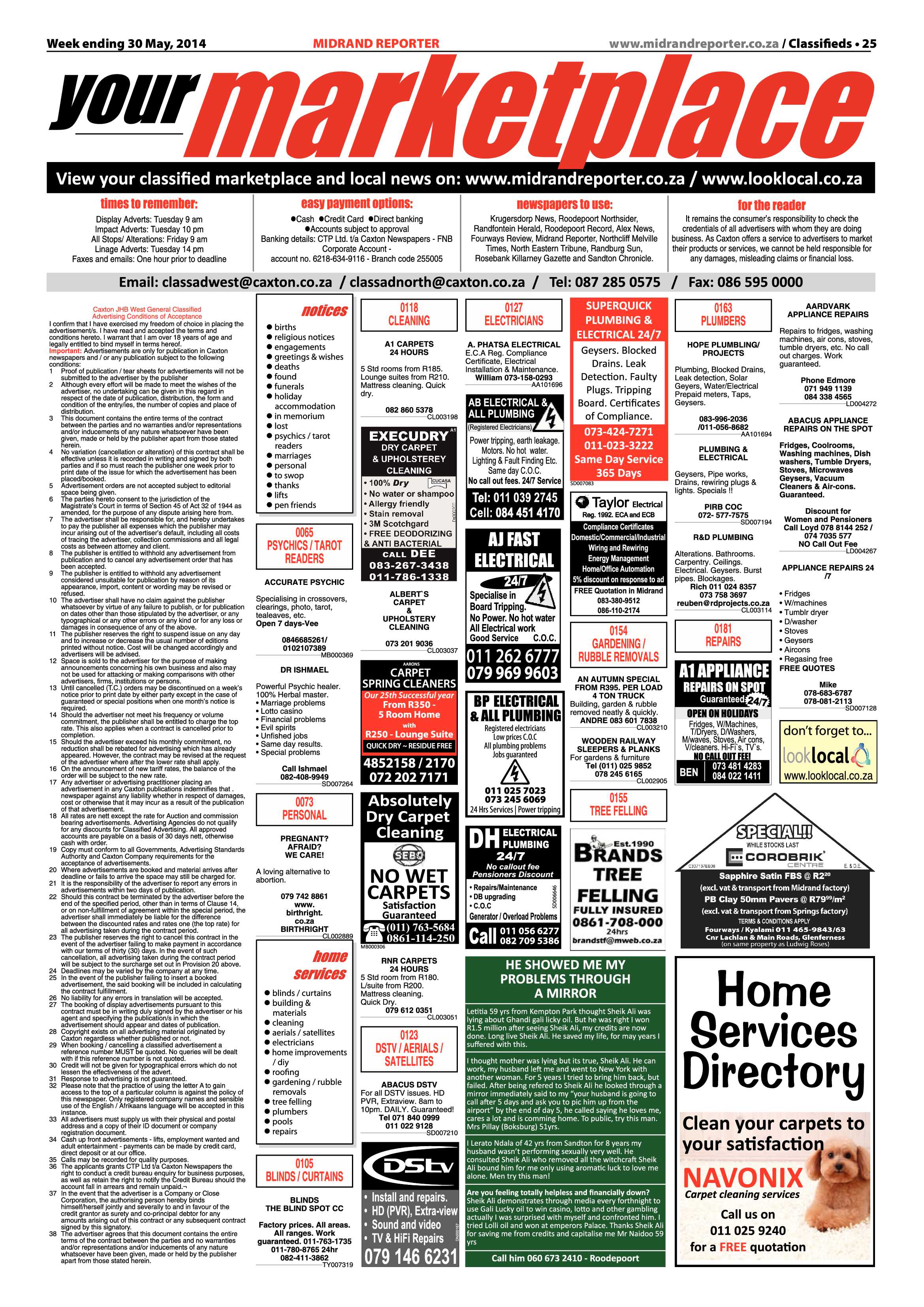 Midrand Reporter 30 May 2014 page 25