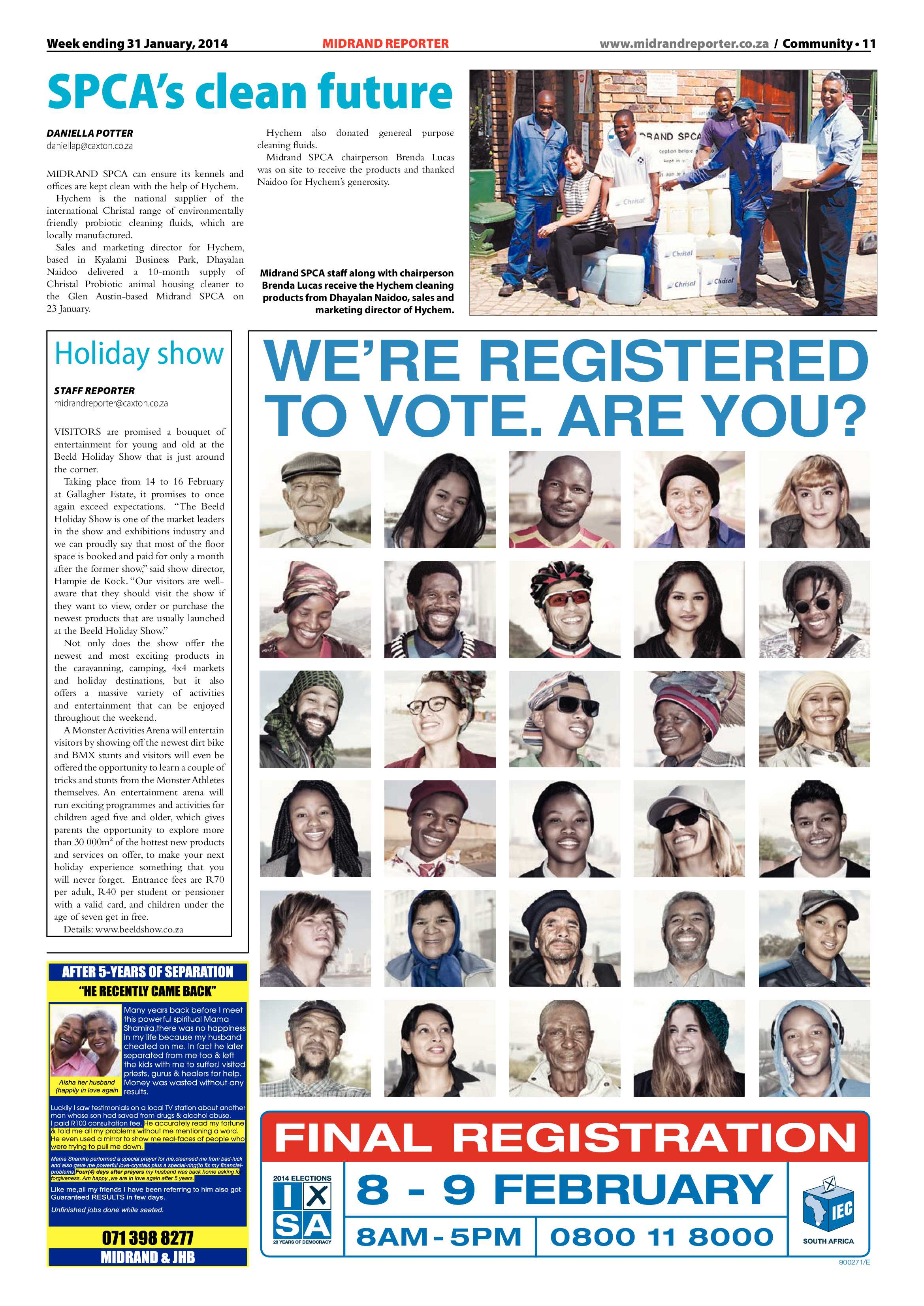 Midrand Reporter 31 January 2014 page 11