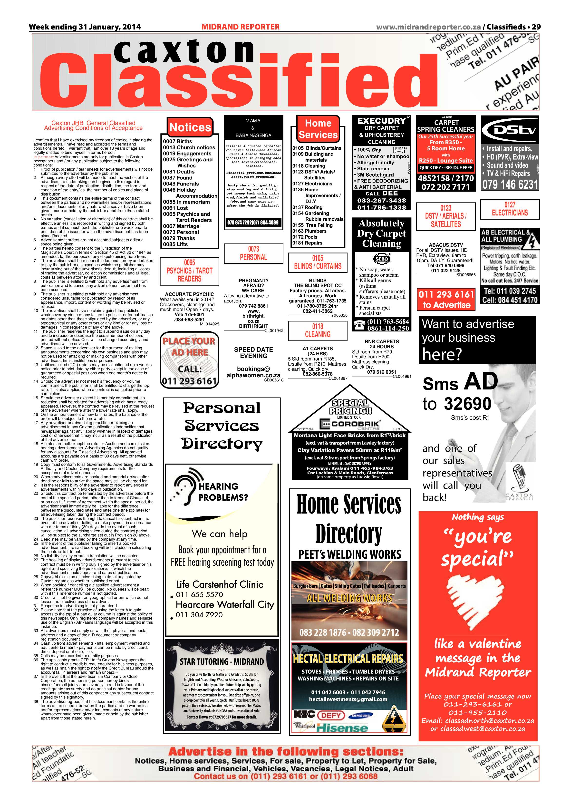 Midrand Reporter 31 January 2014 page 29