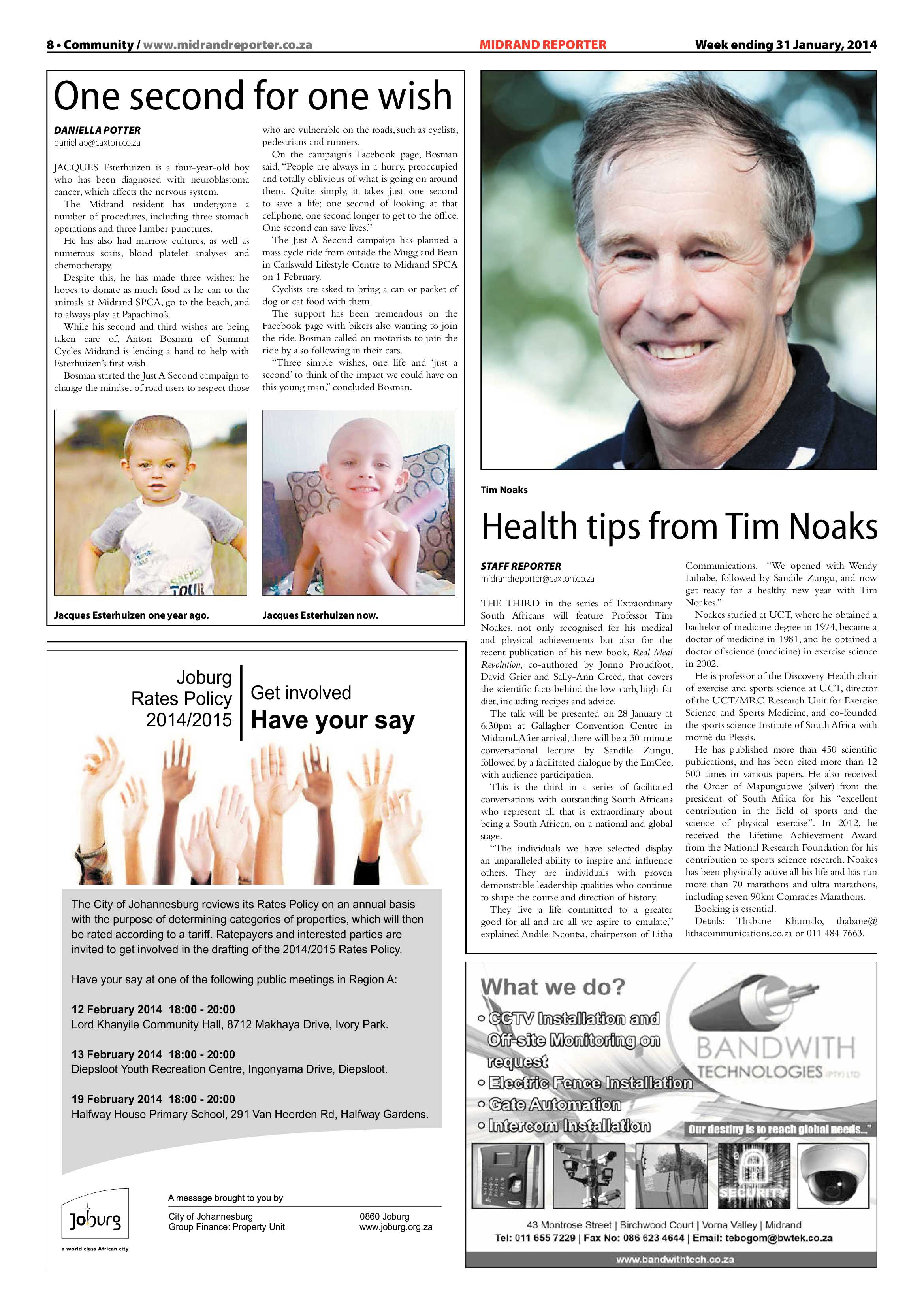 Midrand Reporter 31 January 2014 page 8