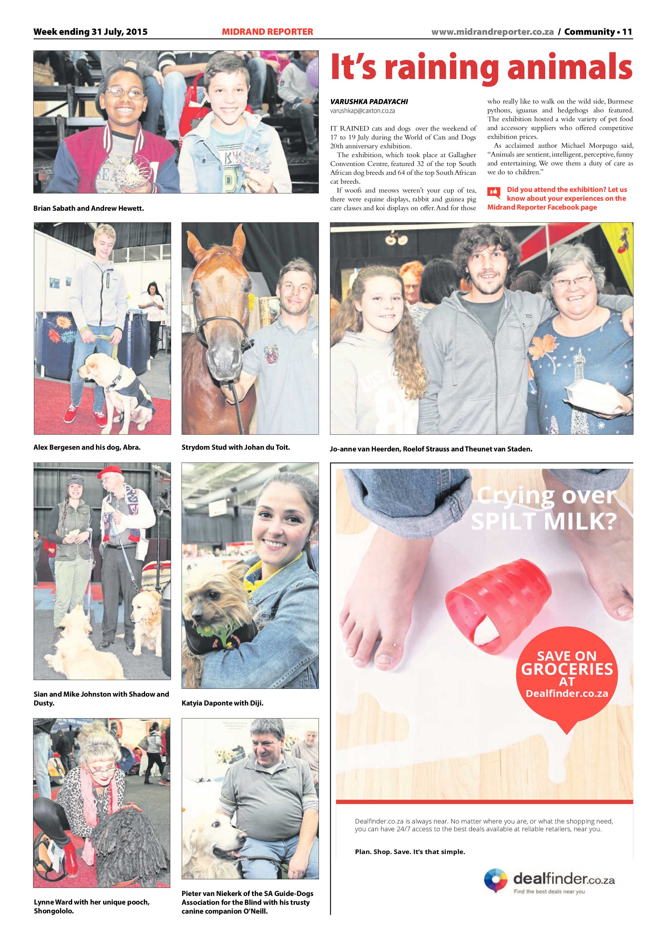 Midrand Reporter 31 July 2015 page 11