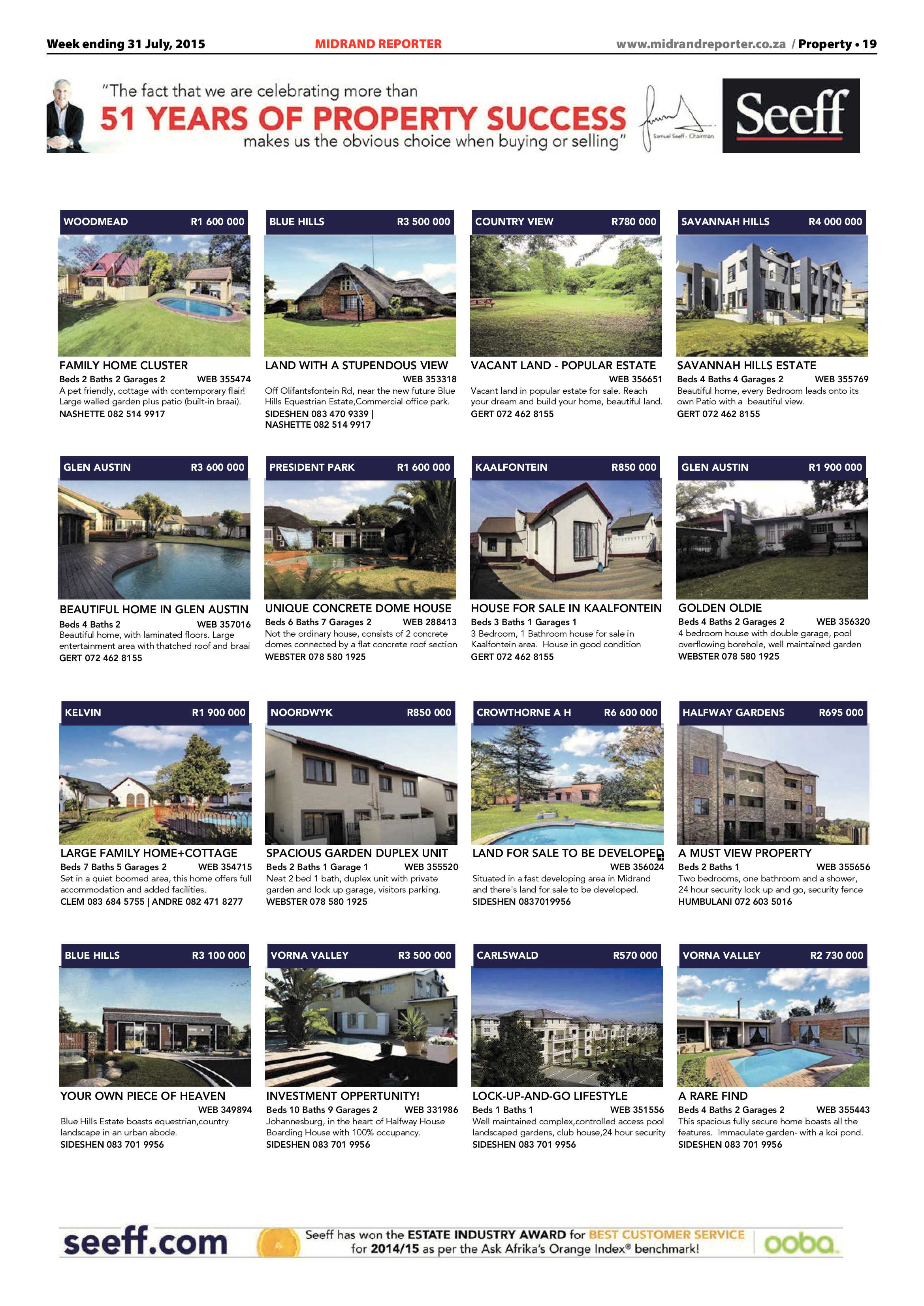 Midrand Reporter 31 July 2015 page 19