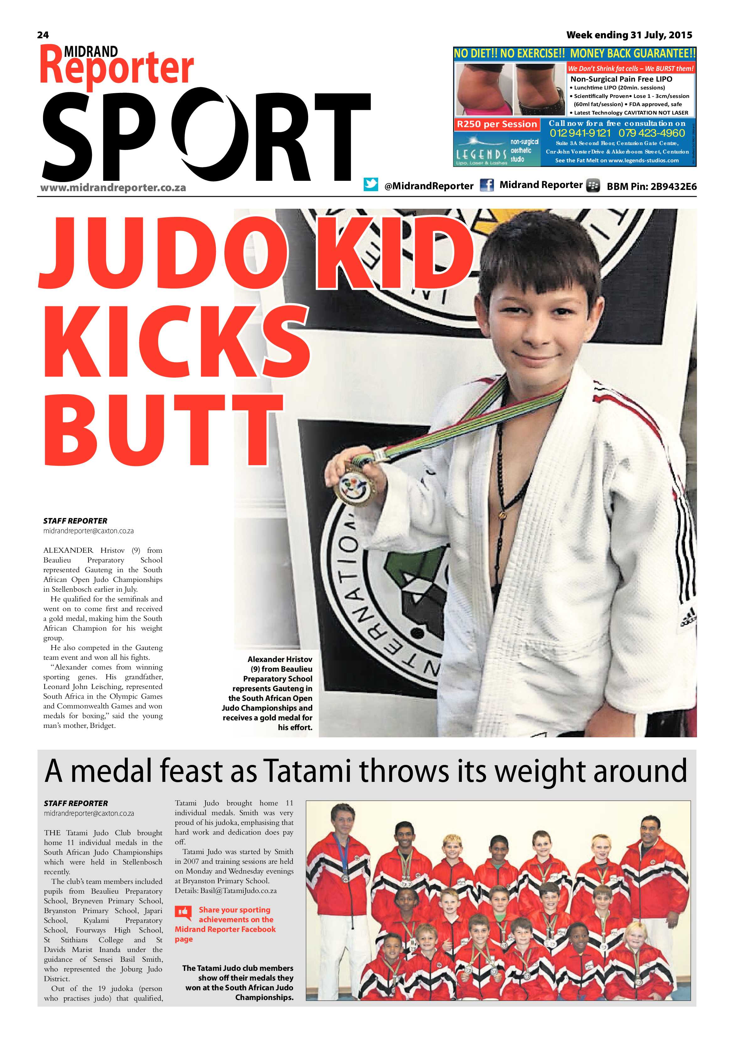 Midrand Reporter 31 July 2015 page 24
