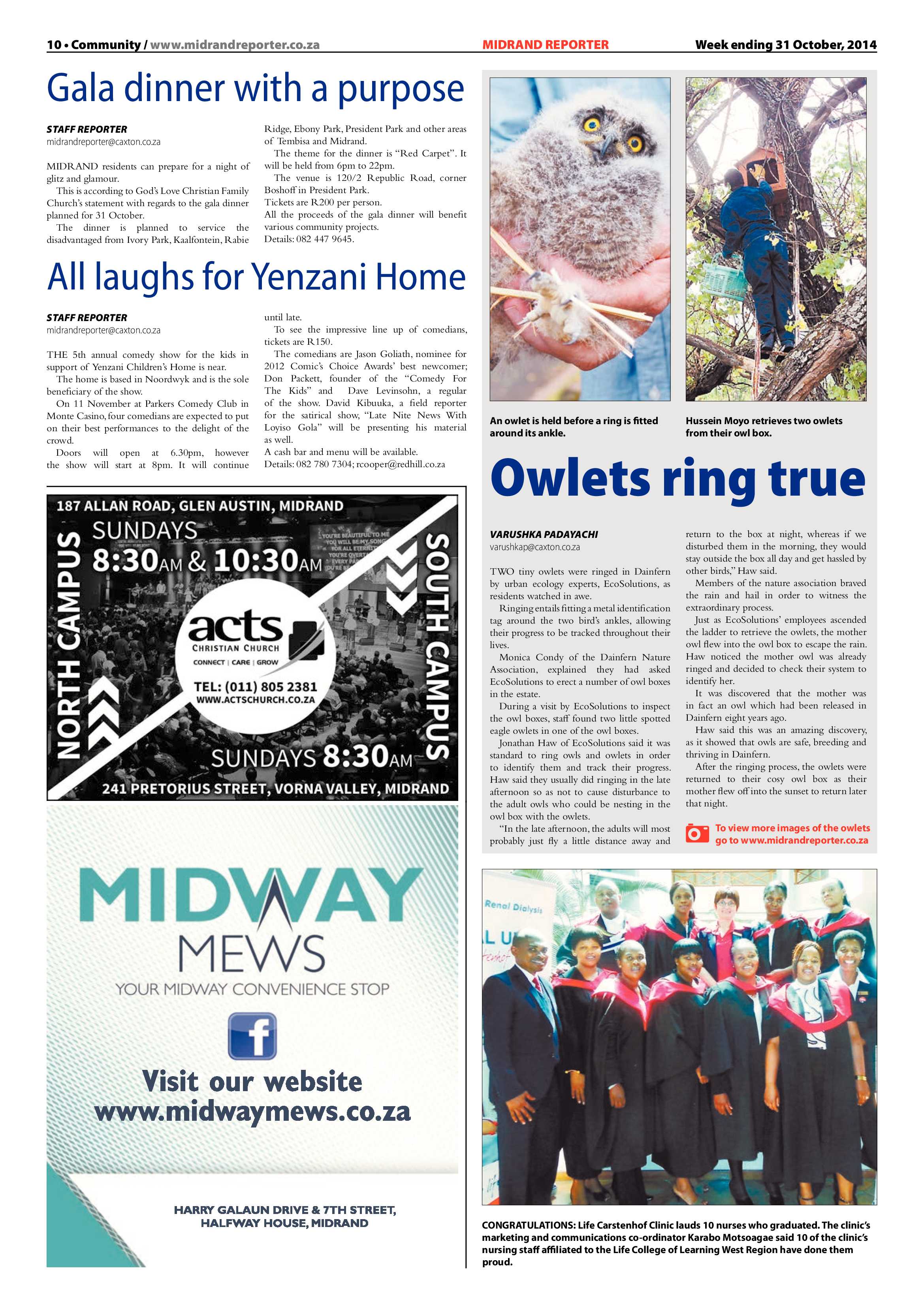 Midrand Reporter 31 October 2014 page 10