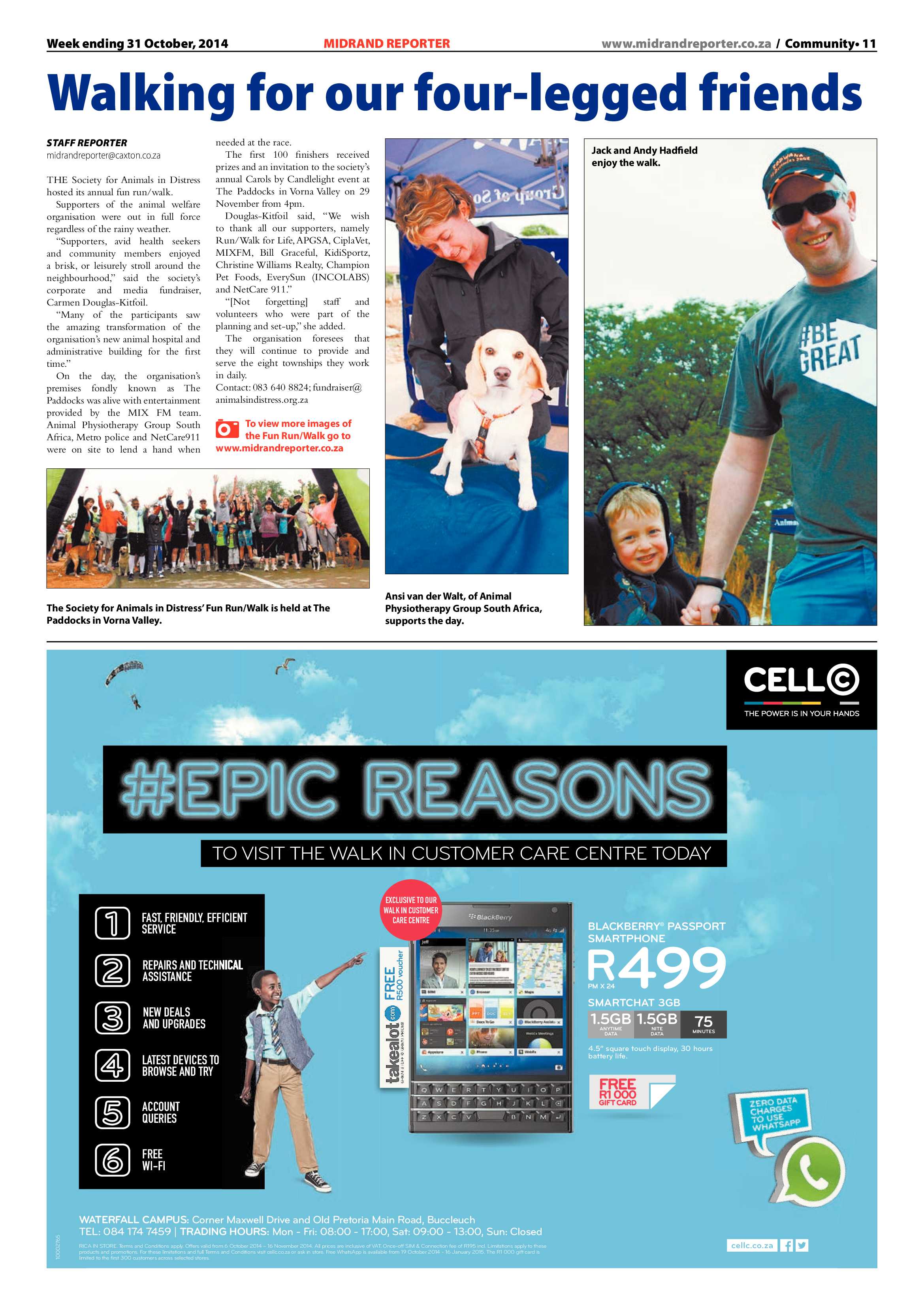 Midrand Reporter 31 October 2014 page 11