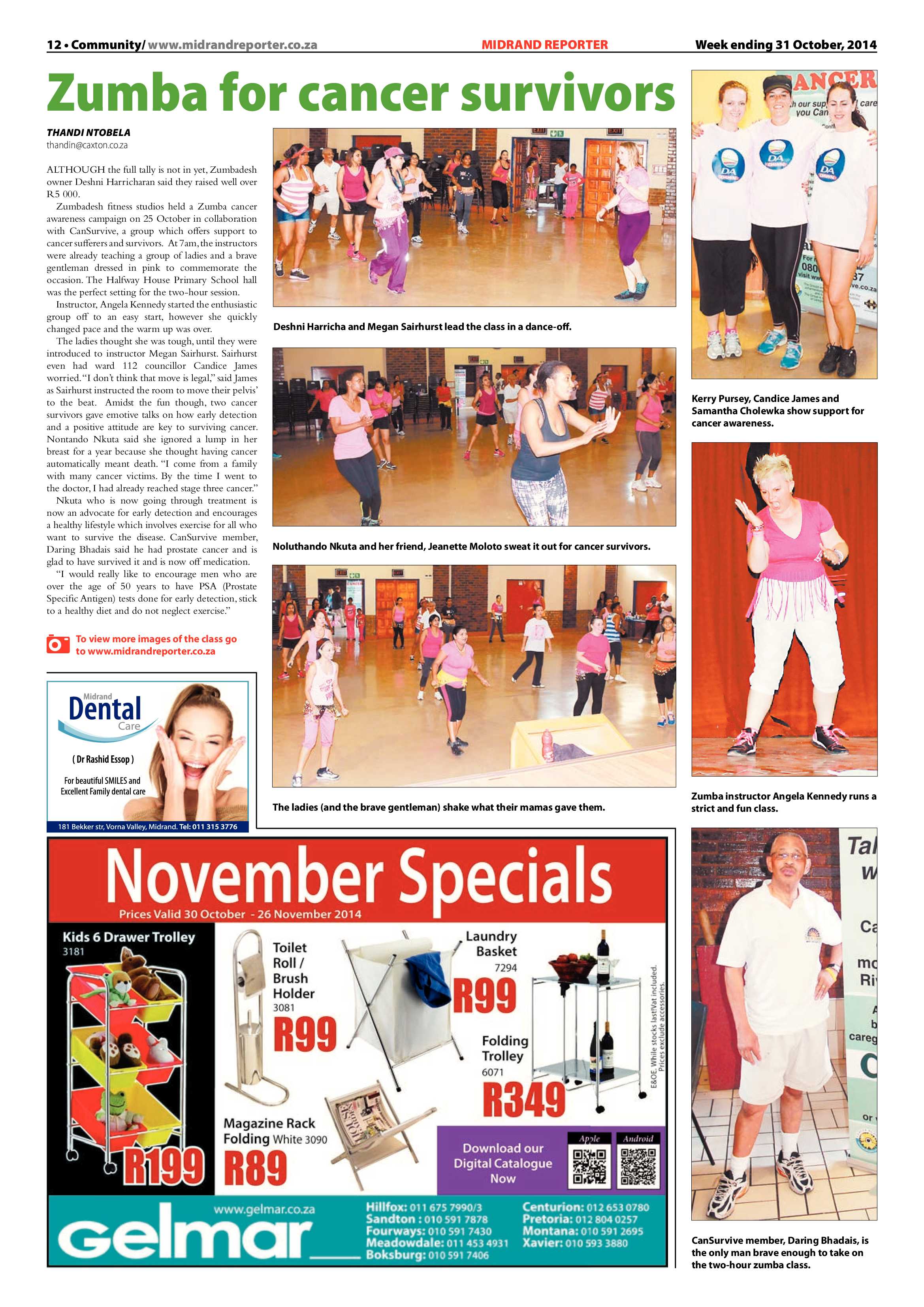 Midrand Reporter 31 October 2014 page 12
